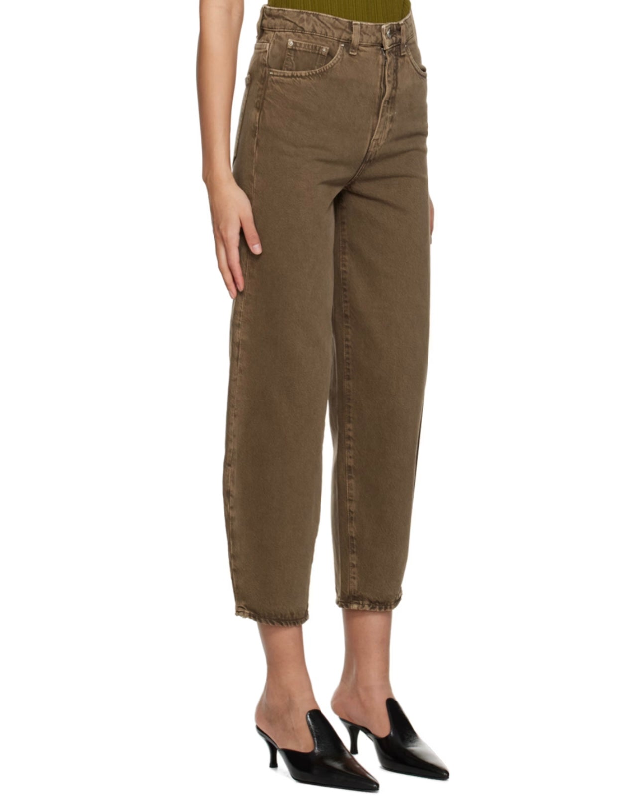 TOTEME
Brown Barrel Jeans