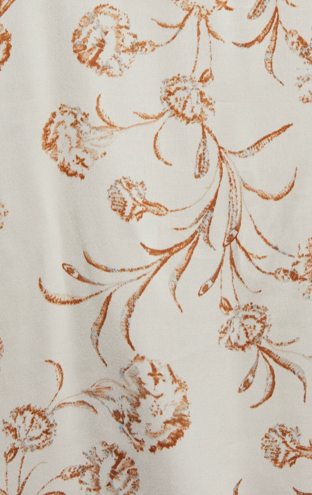 TREASURE & BOND Satin Ivory-Rust Cascade Blooms SET