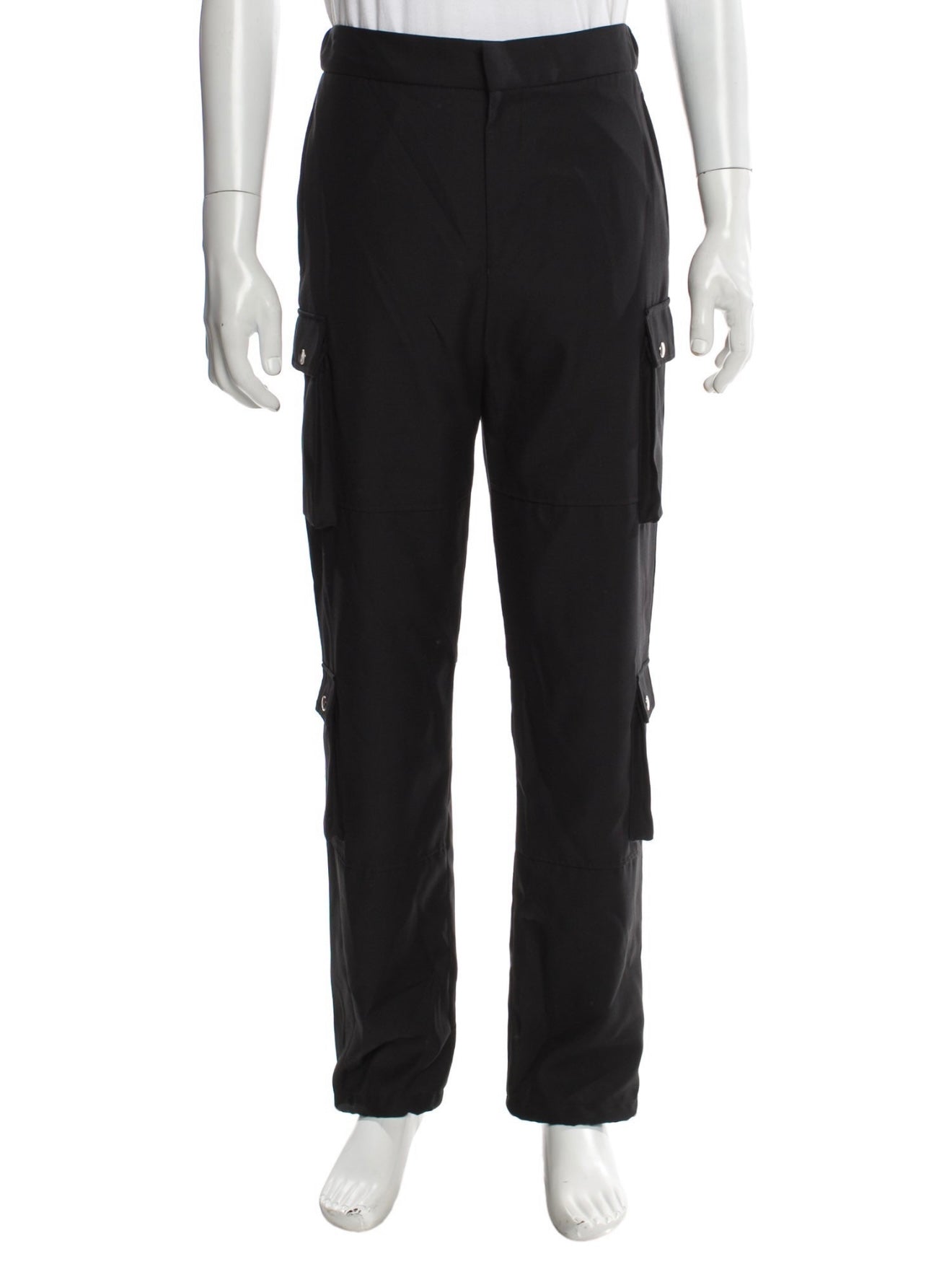 GIVENCHY - BLACK CARGO PANTS