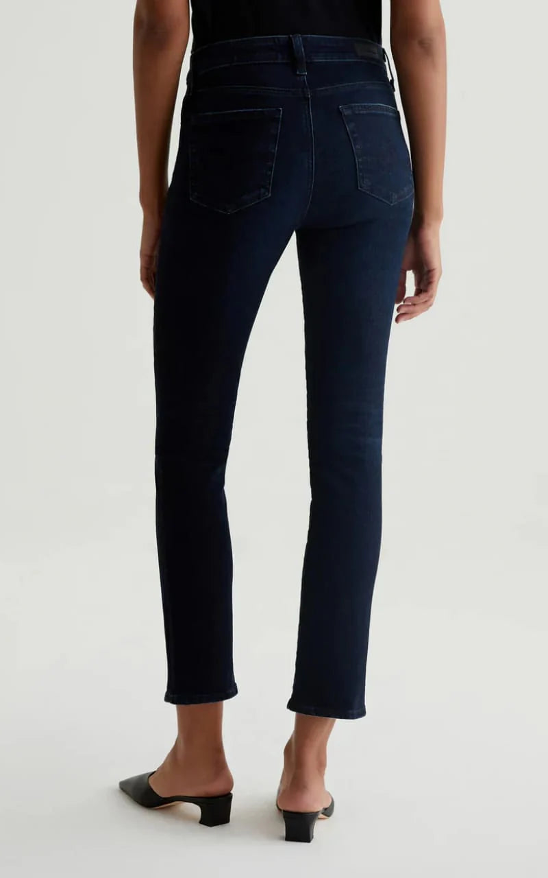 AG DENIM Mari high rise slim straight
