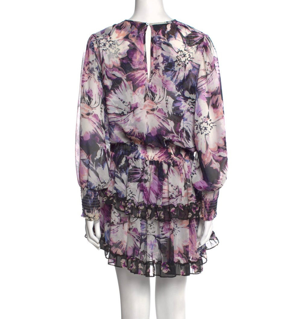 Misa LA Floral Frill Dress
