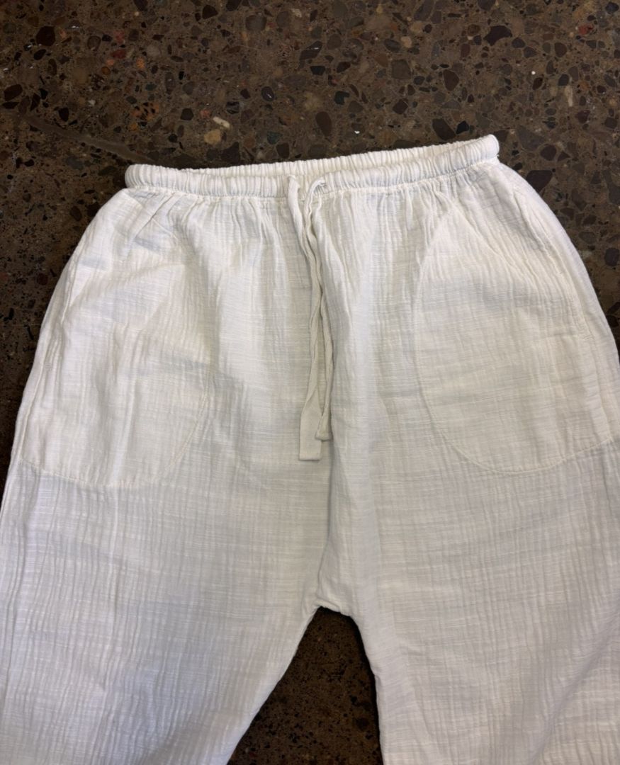 The Great Drop Crotch Cotton Gauze Pants