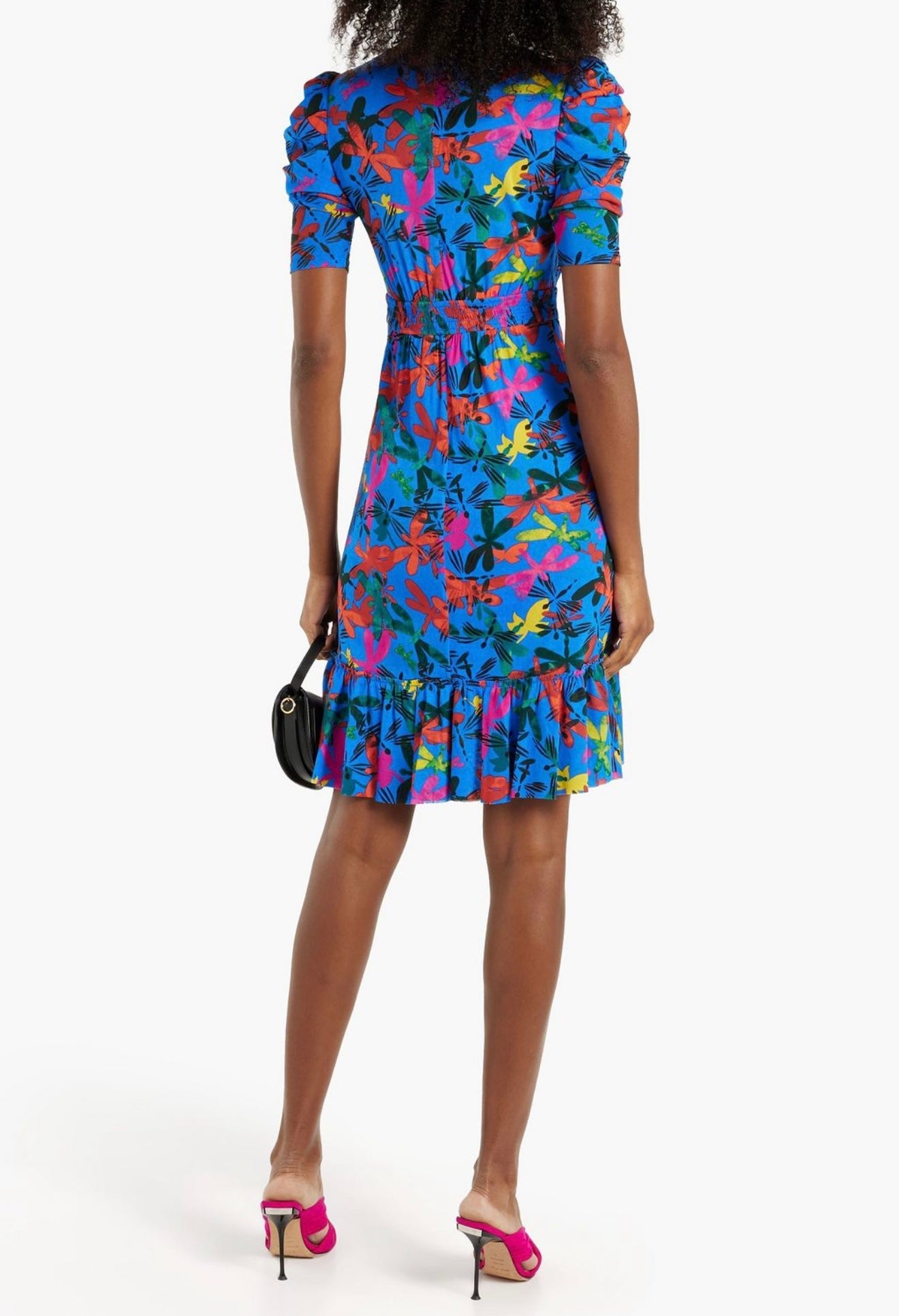 DIANE VON FURSTENBERG - Eldoris Midi Mesh Dress