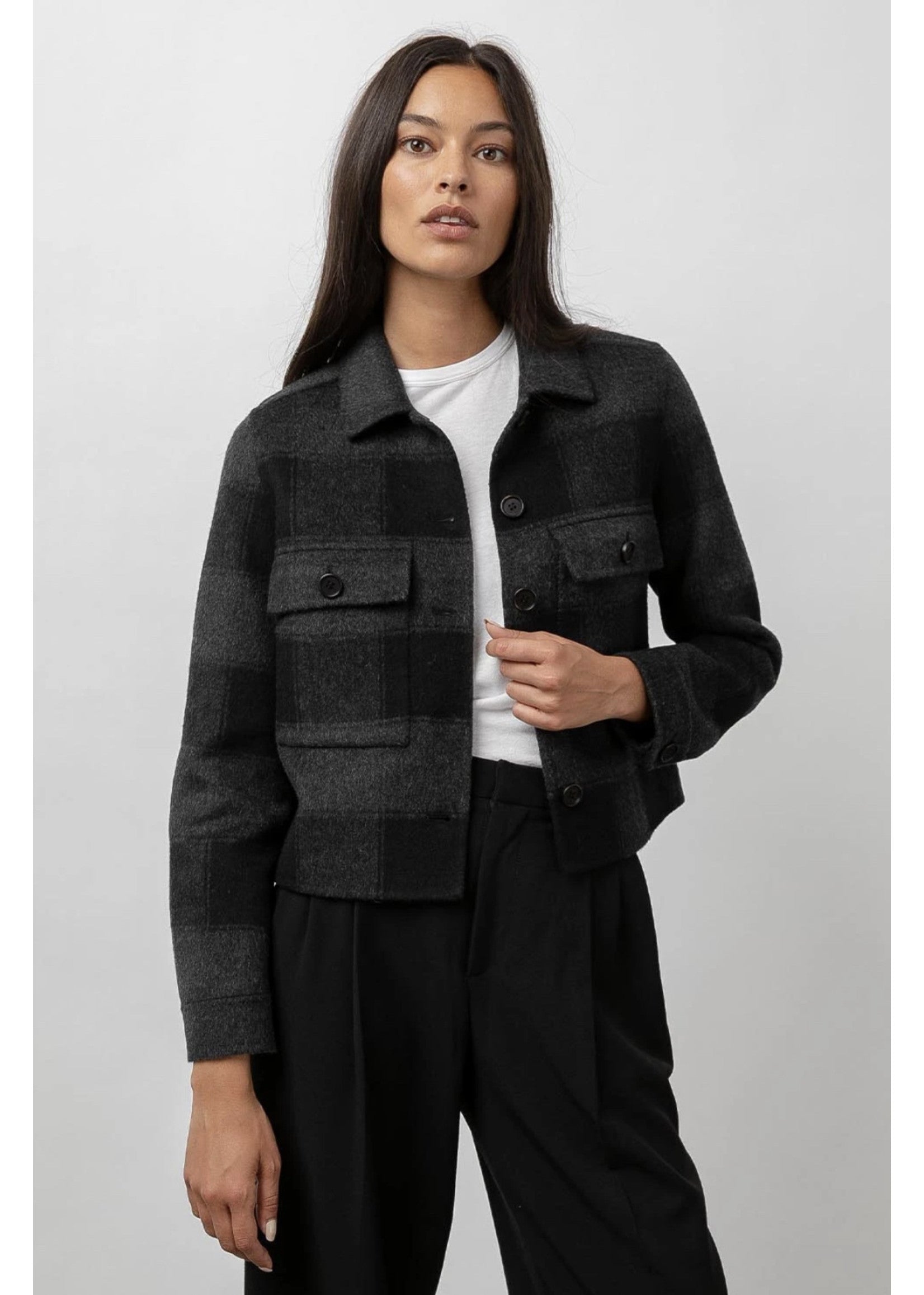 RAILS NWT cropped shacket, steffi jacket