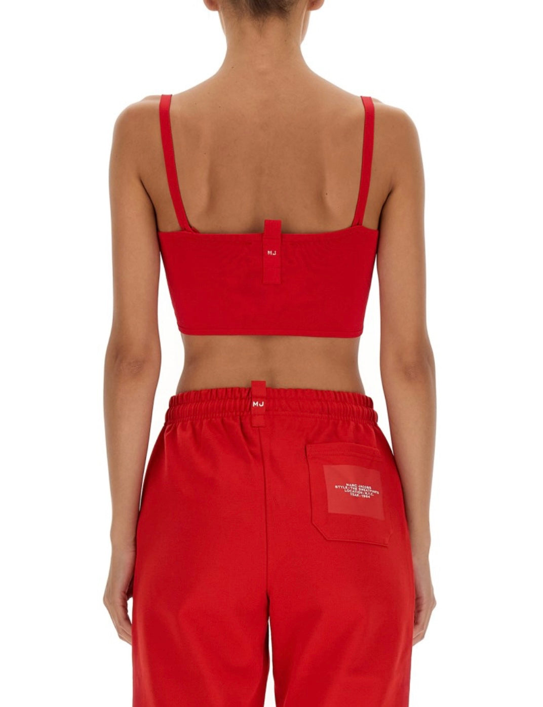 MARC JACOBS
VISCOSE TOP WITH LOGO EMBROIDERY