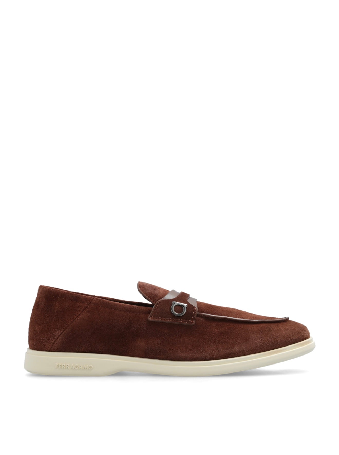 FERRAGAMO
Suede Deconstructed Loafers