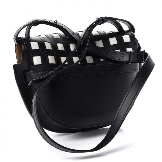 Black & White Loewe Gate Bag, Small