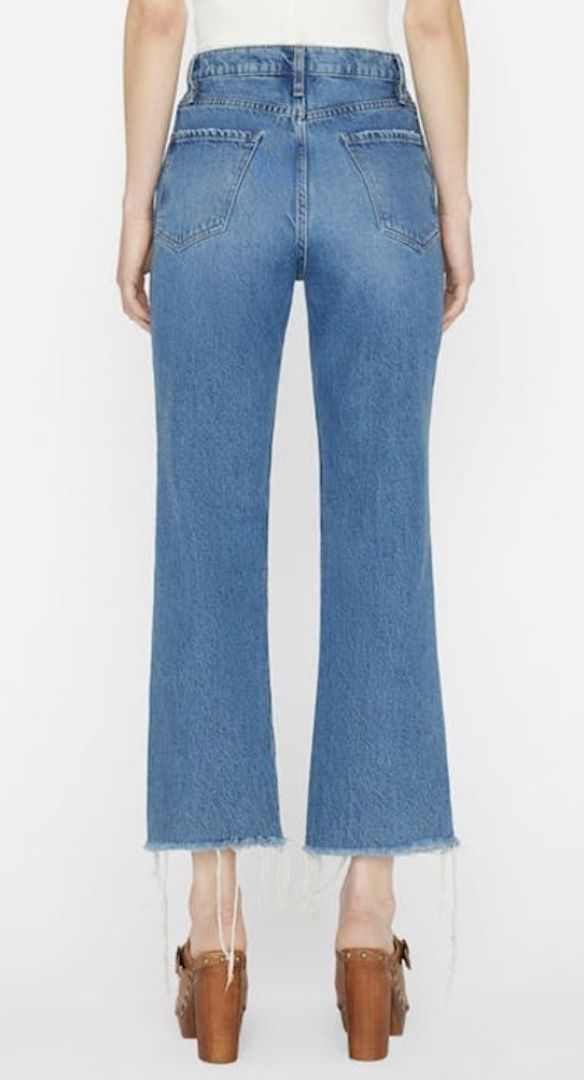 Frame Le Jane Crop Jeans in Caramia