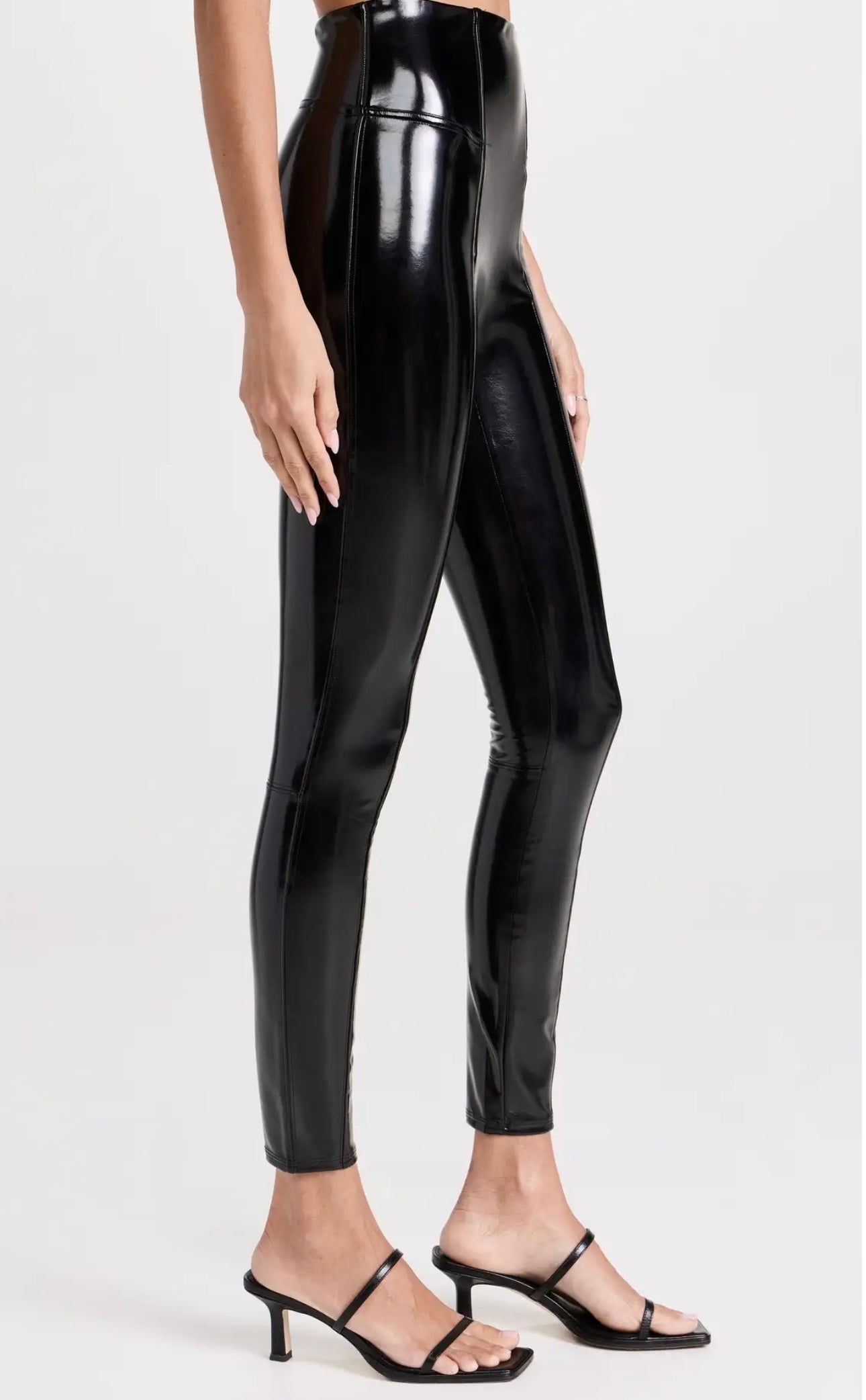 SPANX
Faux Patent Leather Leggings