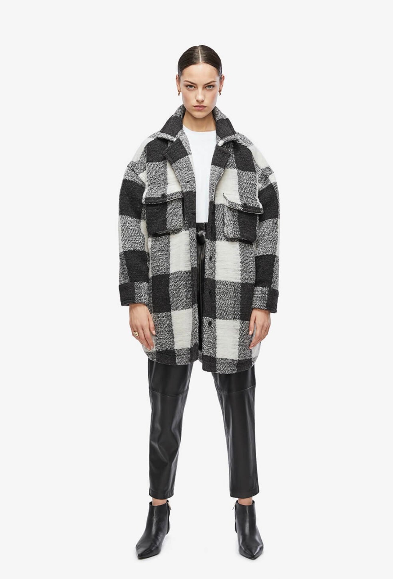 Anine Bing - Maeve Buffalo Check Jacket