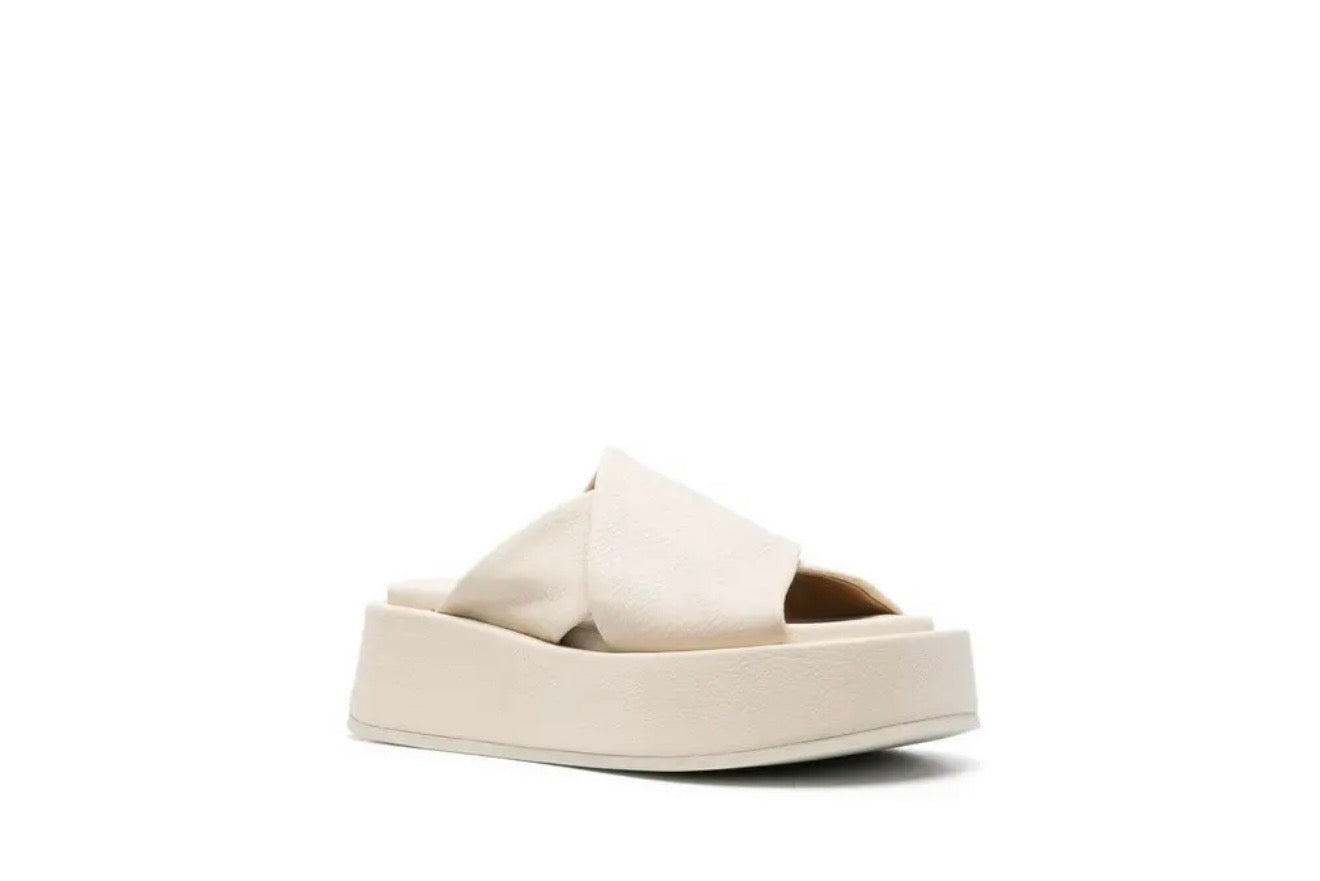 MARSÈLL
60mm Cross-Strap Platform Sandals