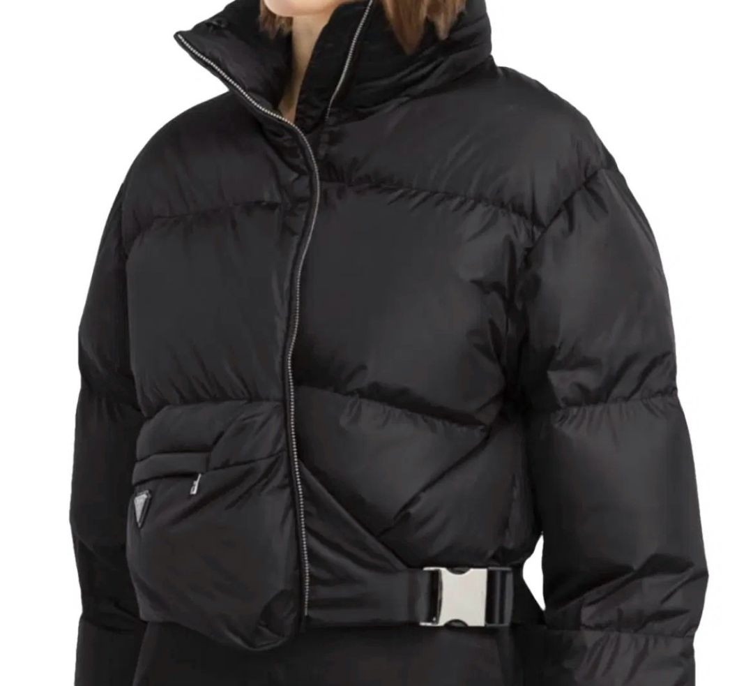 PRADA Puffer Jacket with Buckle