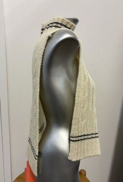 SANDRO Knit Turtleneck Vest