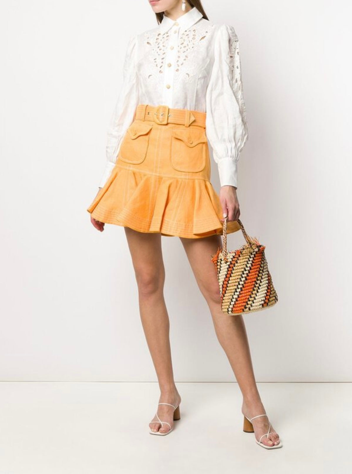 ZIMMERMANN - Super Eight Safari Skirt