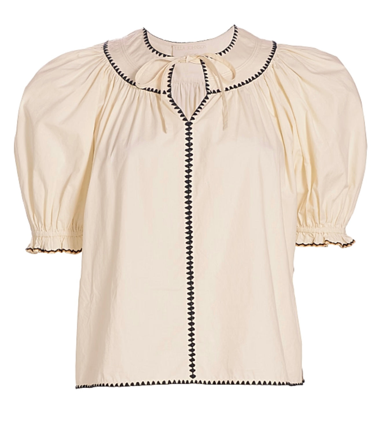 Ulla Johnson - Ruby Cotton Puff Sleeve Top