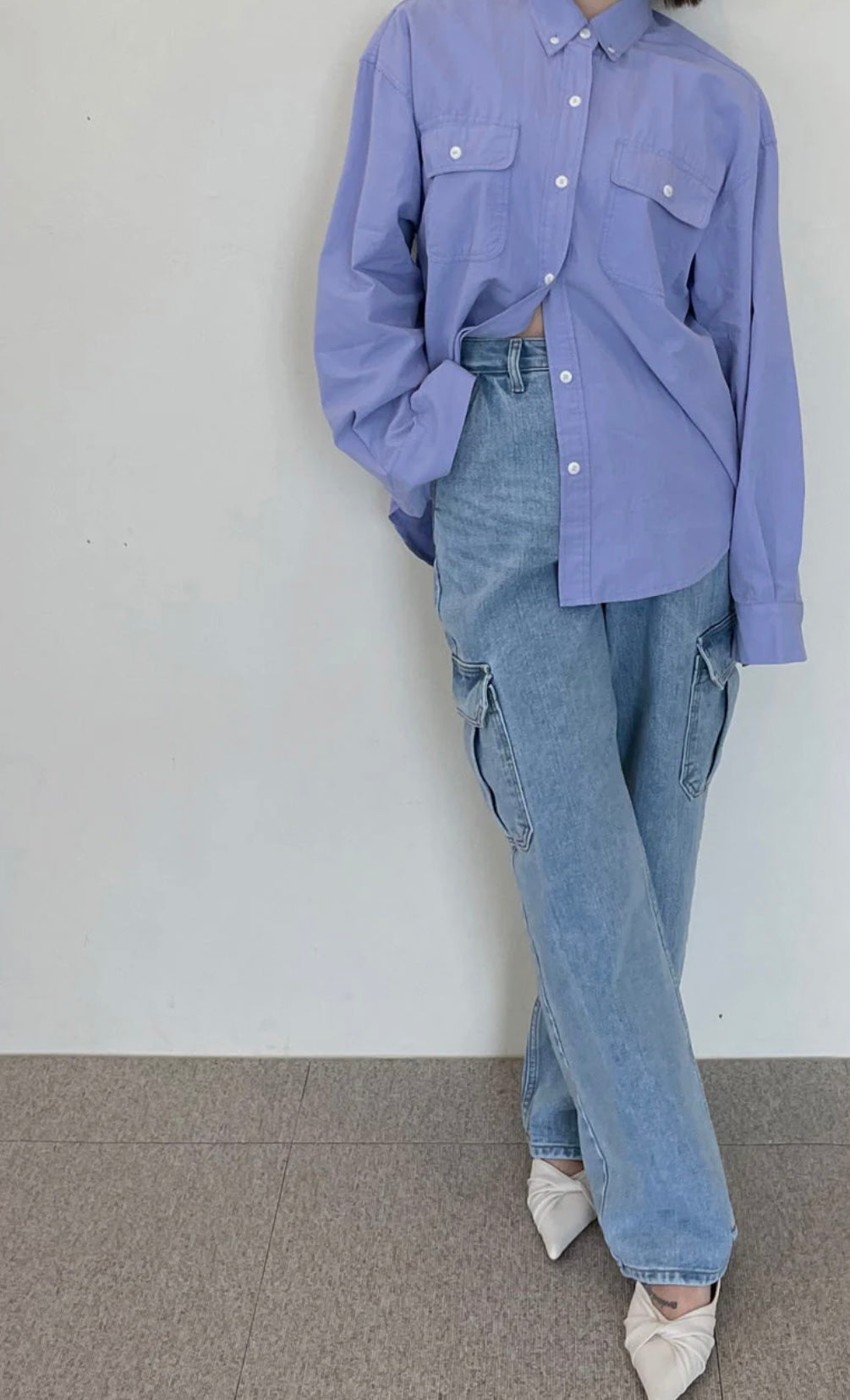 THE FRANKIE SHOP Kai cargo jeans