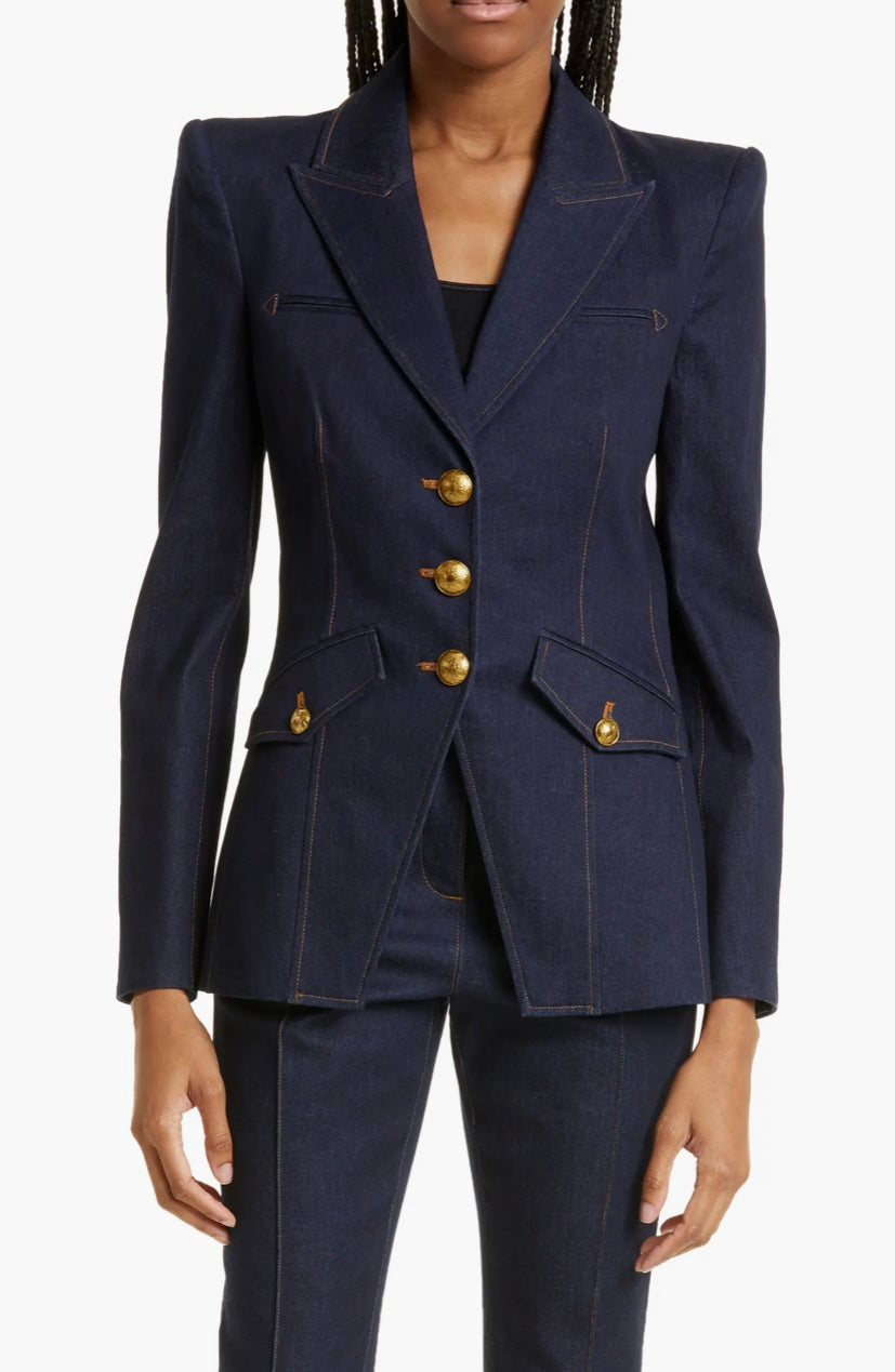 Veronica Beard Denim Set - Blazer and Pants