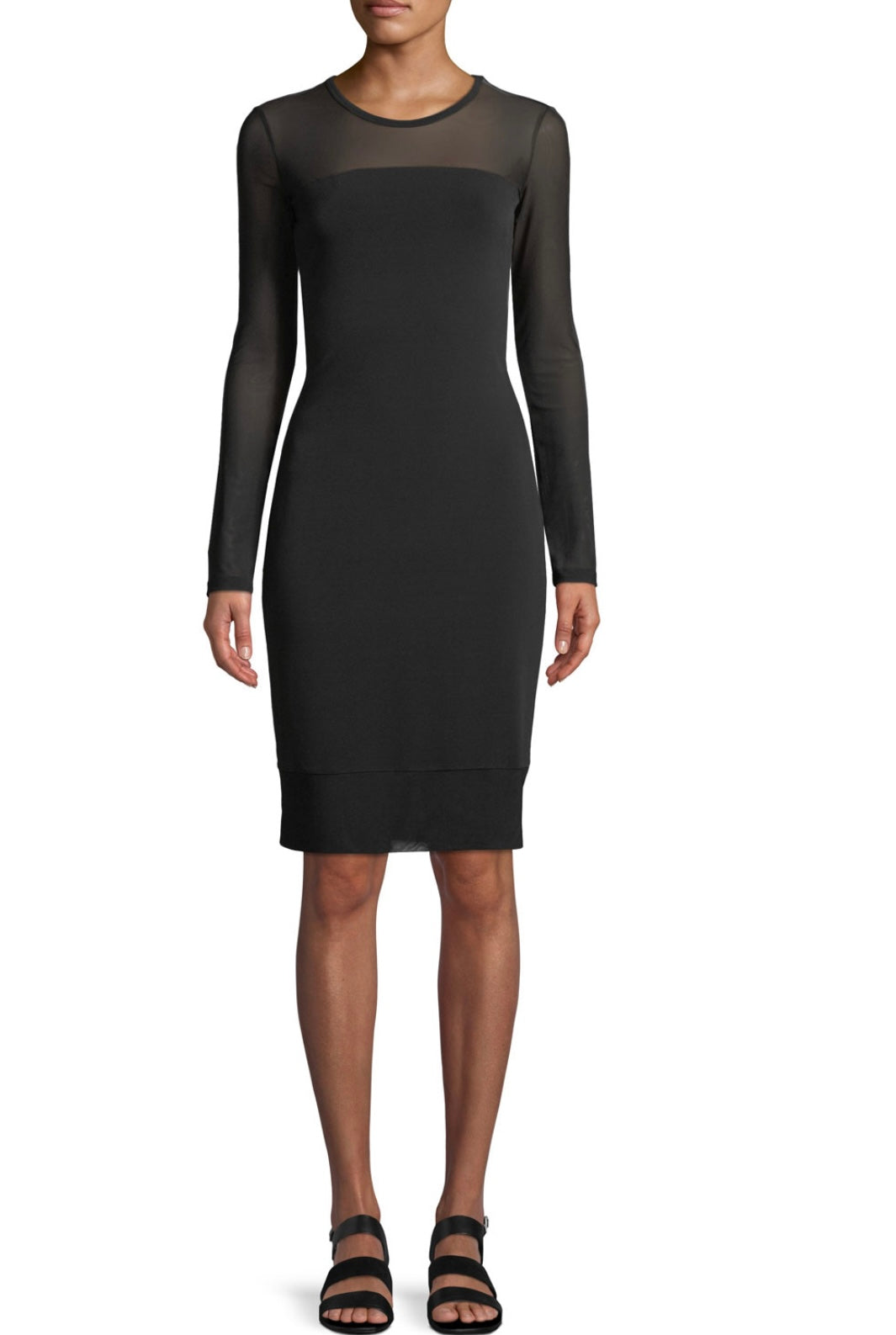 Anatomie
Long-Sleeve Mesh Bodycon Dress