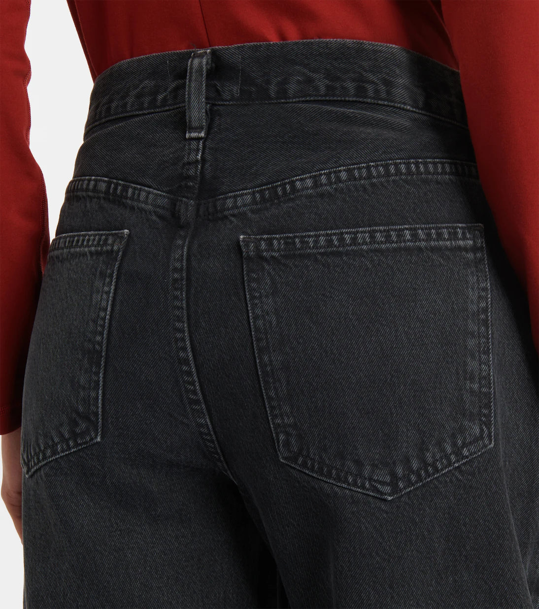 AGOLDE
Balloon mid-rise barrel-leg jeans