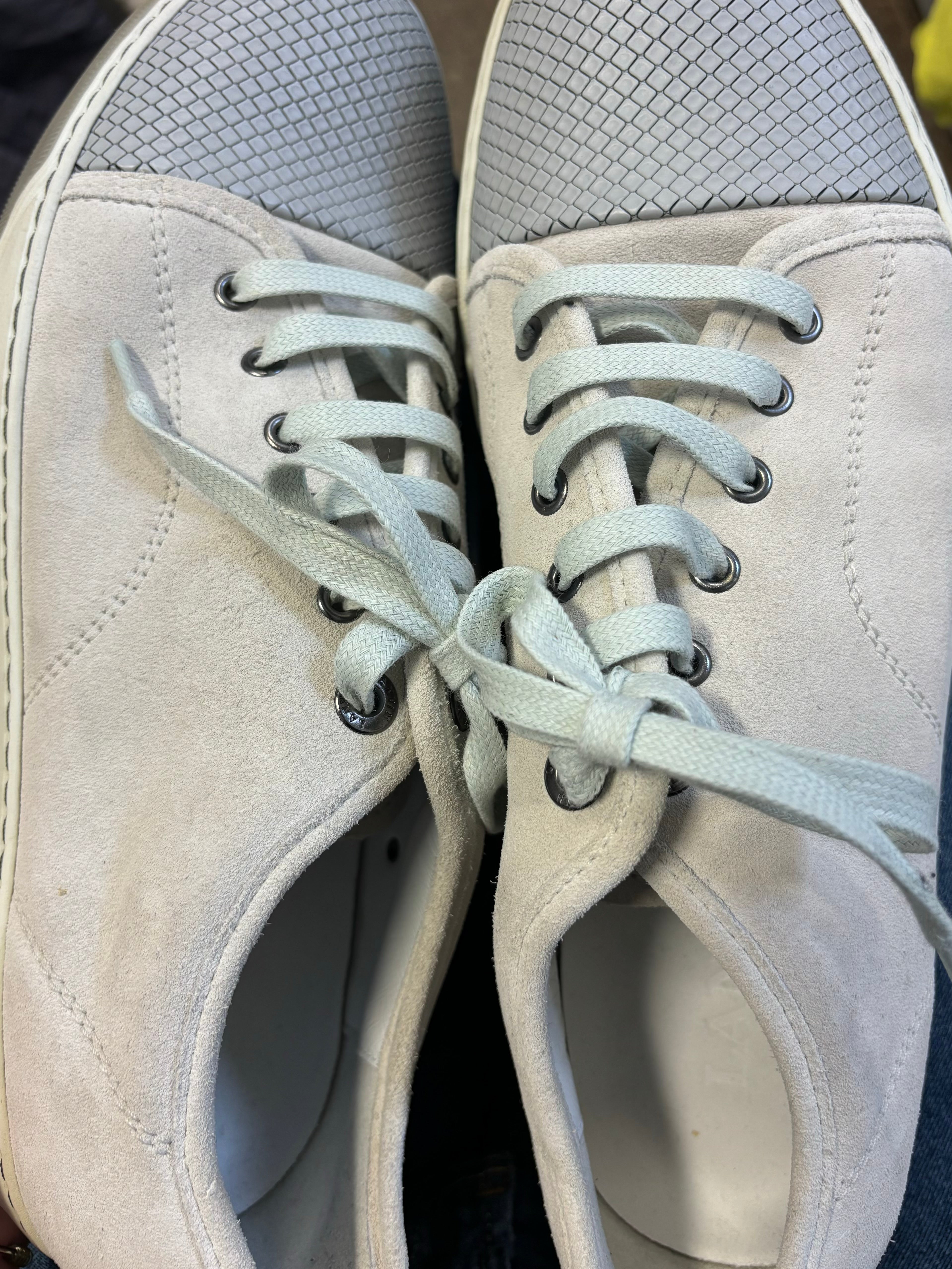 Lanvin Men’s Suede Sneakers