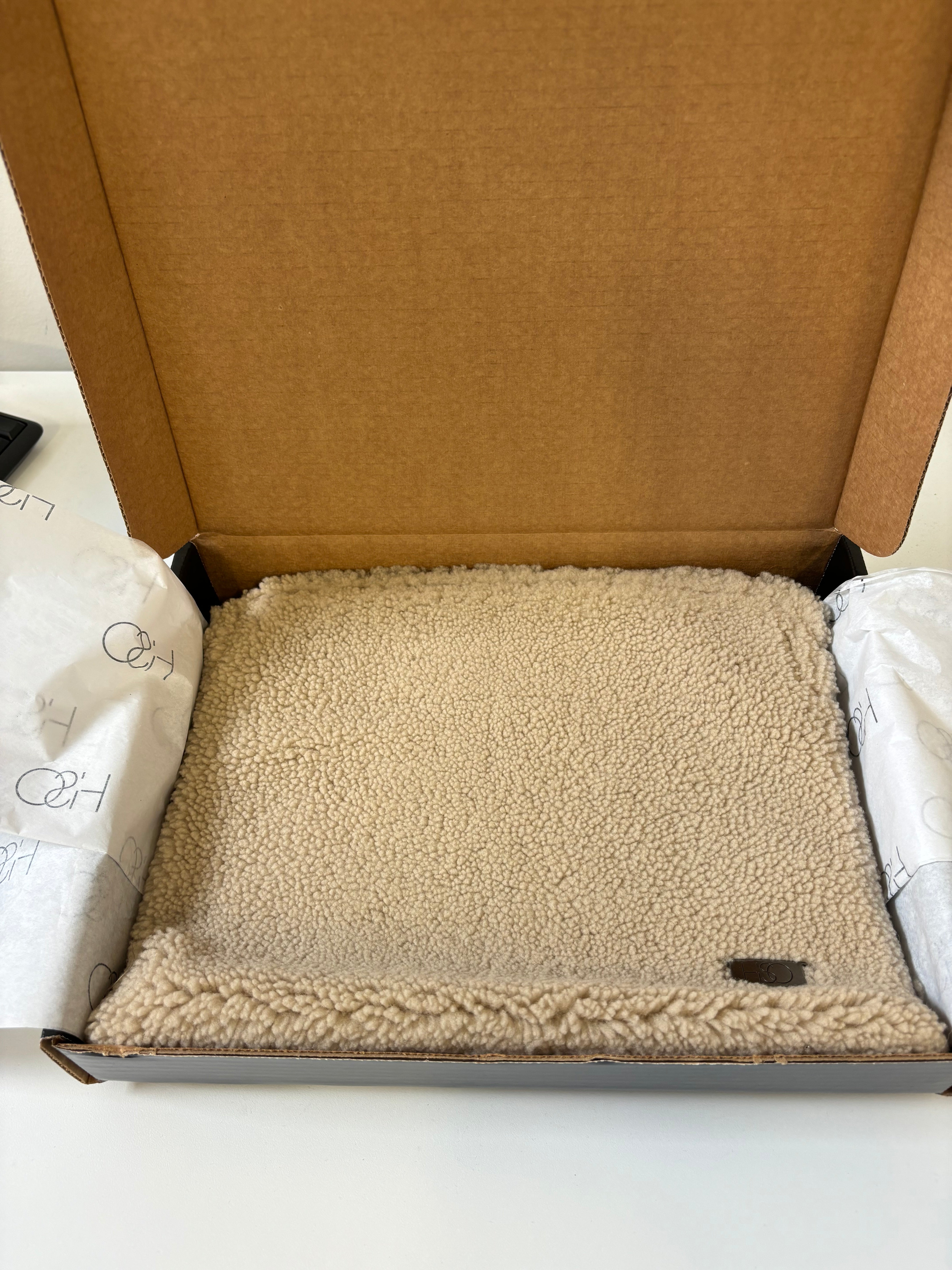 HISO Shearling Laptop Case