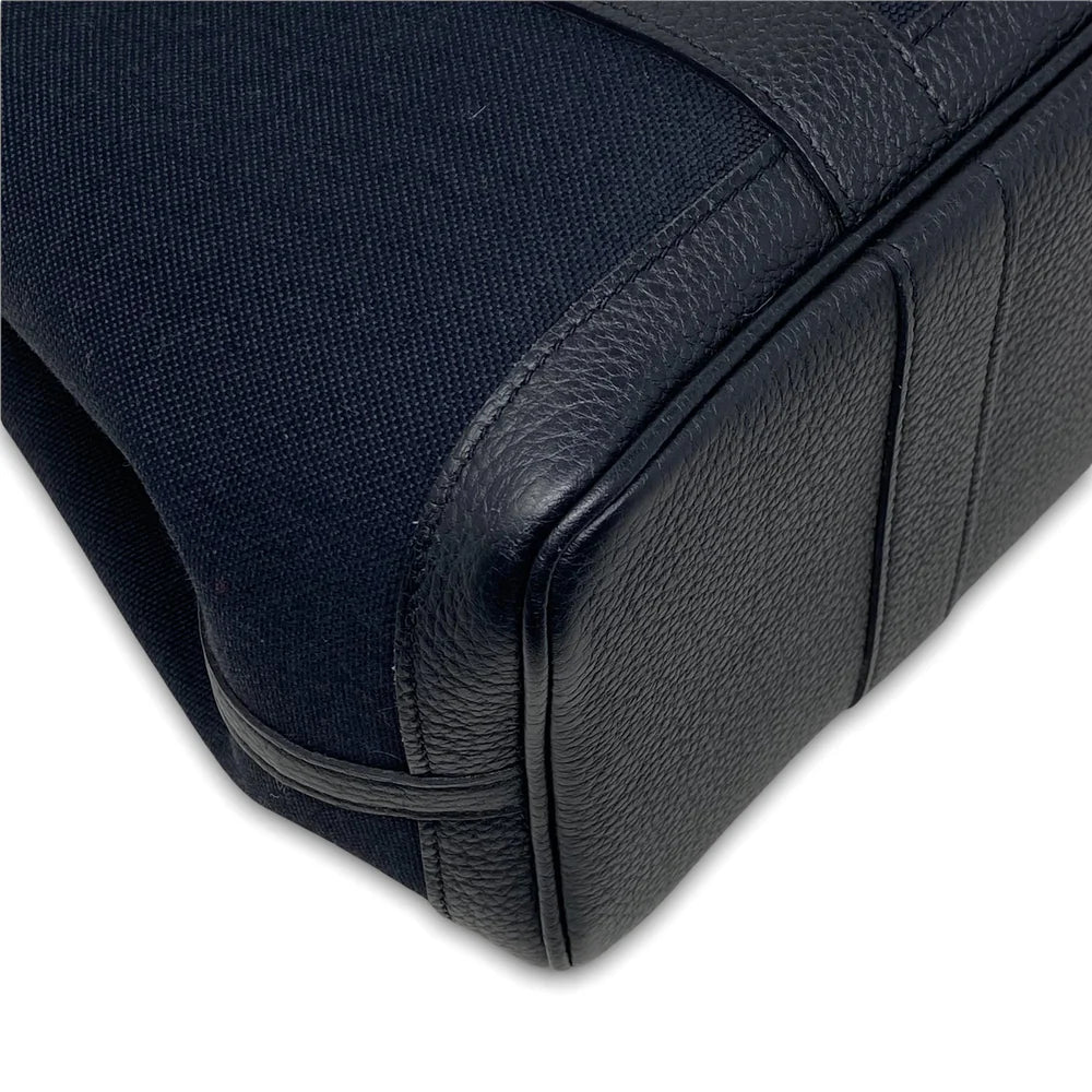 Preloved HERMES the garden party bag in black