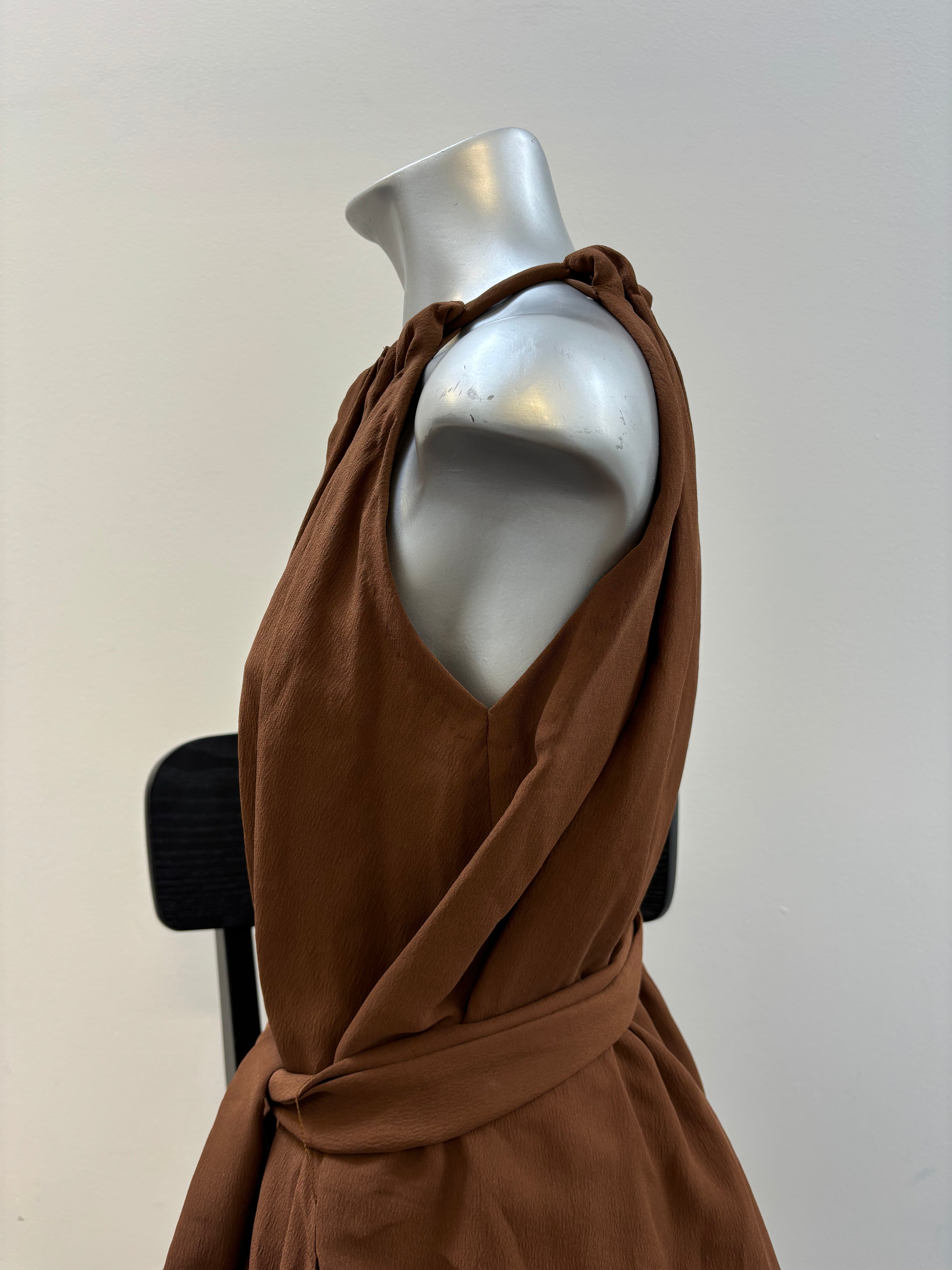 Lanvin Long Grecian Dress