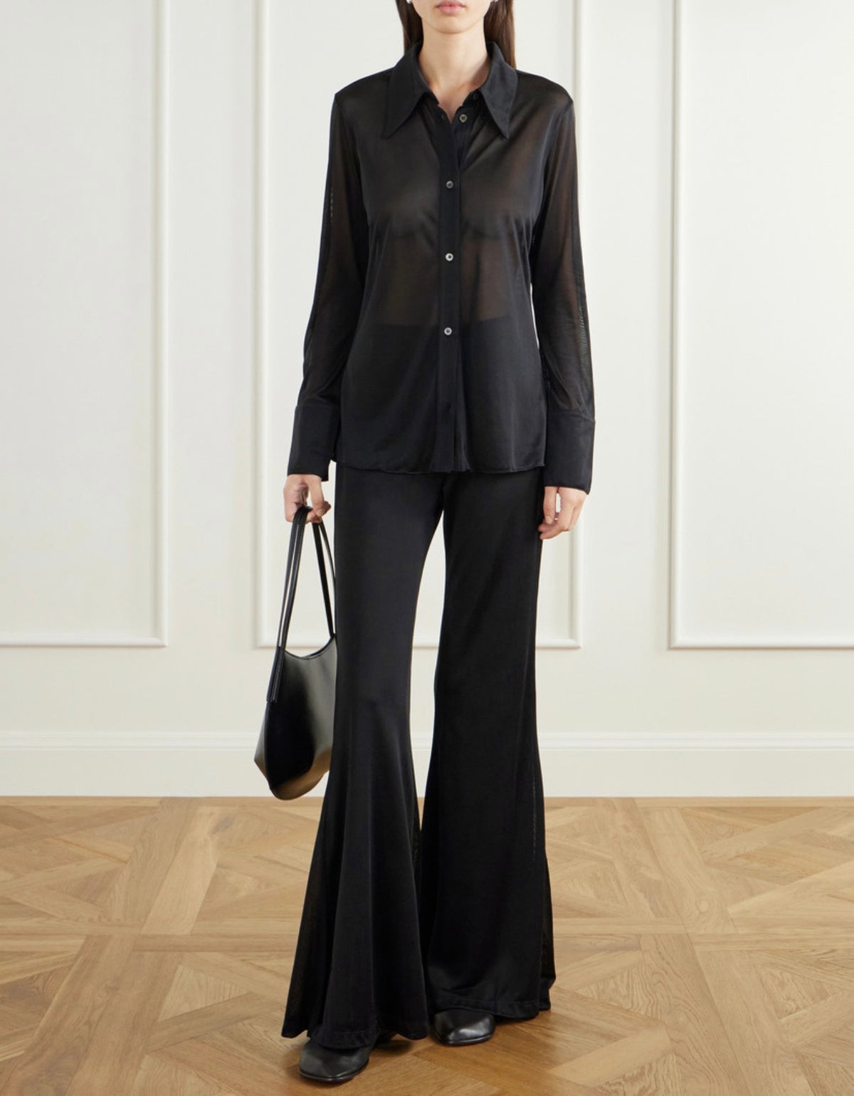 THE PARK Jane Lyocell flared pants