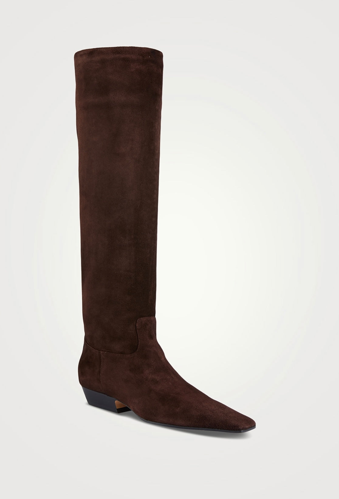 KHAITE
The Marfa Suede Knee-High Boots