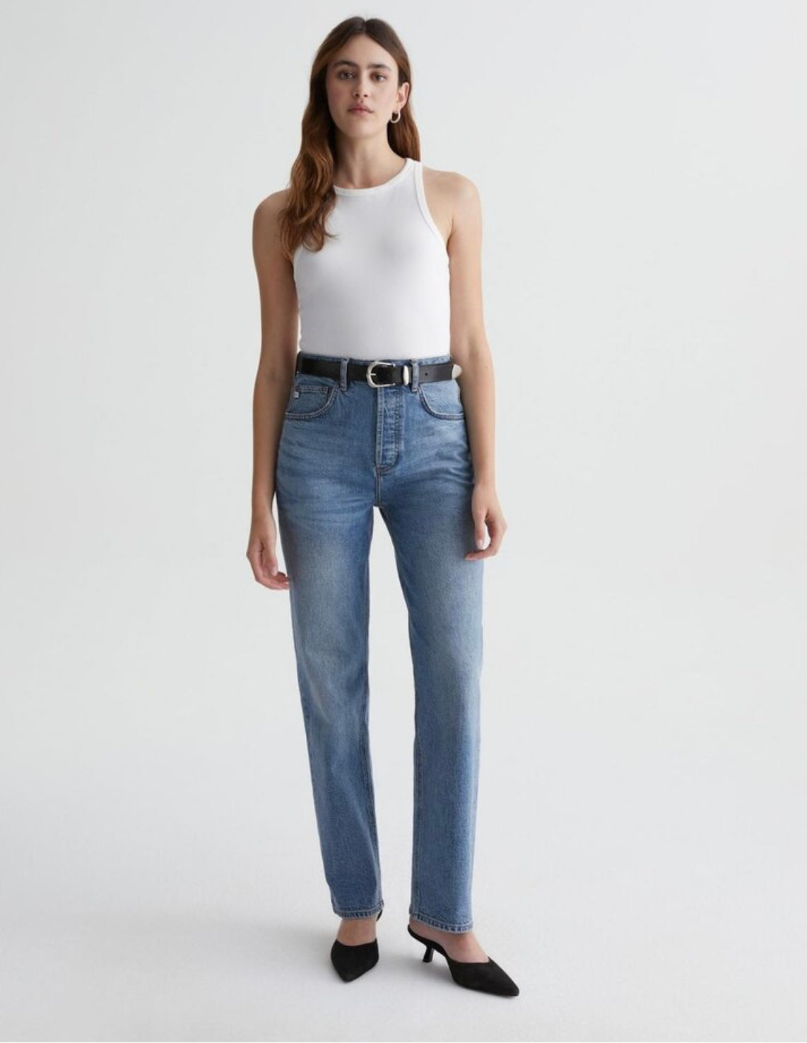 AG Jeans Clove Relaxed Vintage Straight Jeans