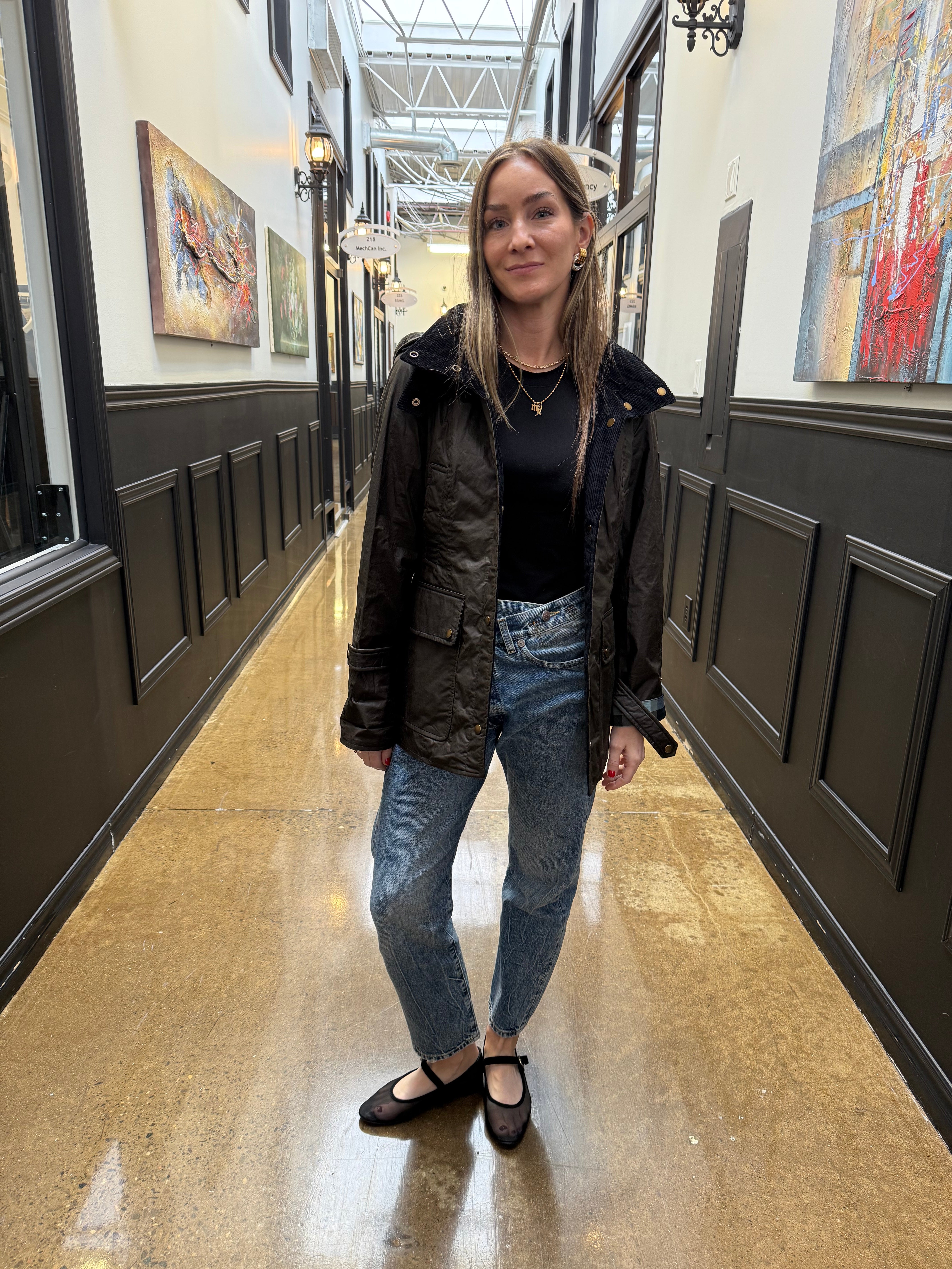 Burberry- Wax Jacket