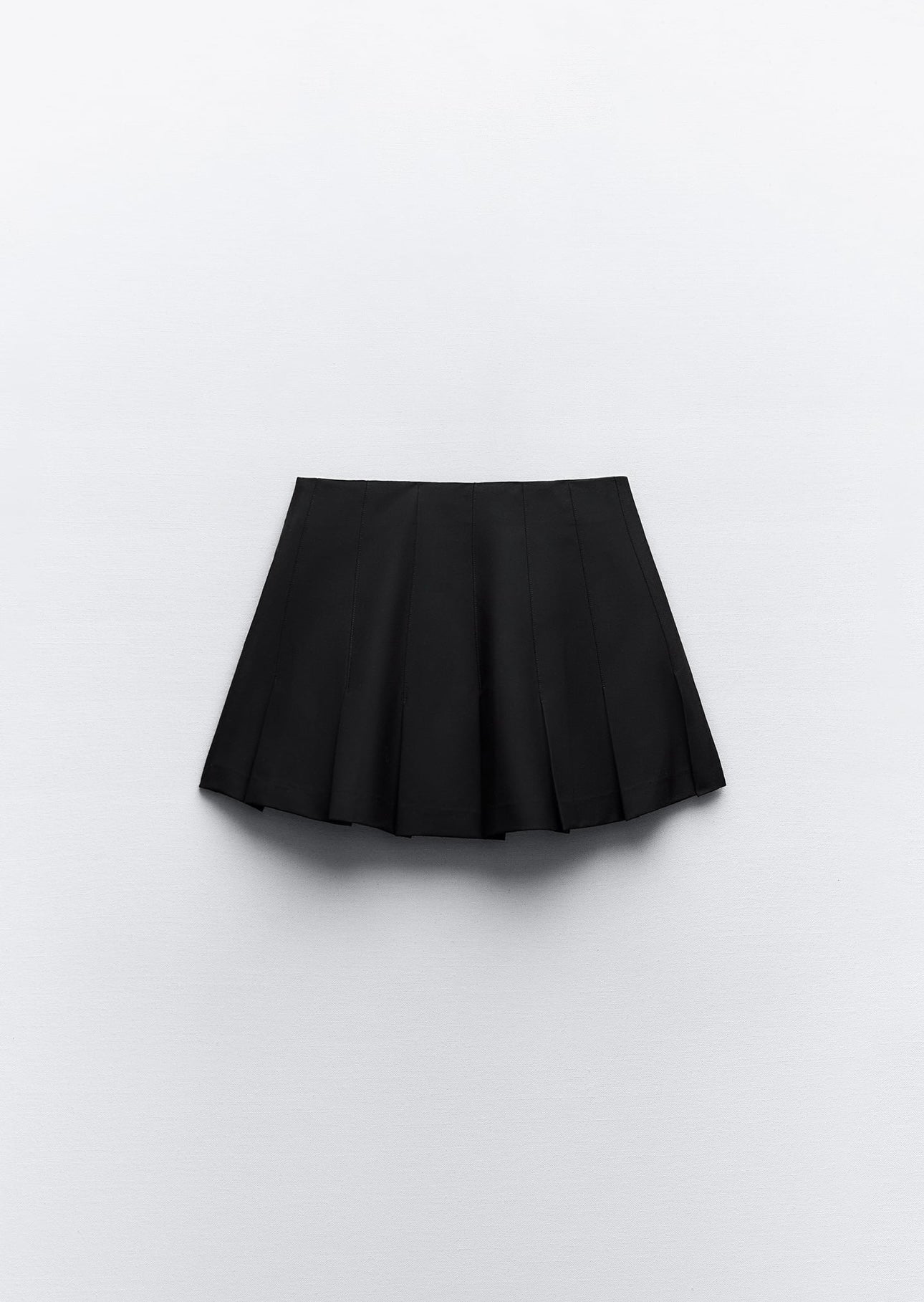 ZARA - BOX PLEAT MINI SKIRT