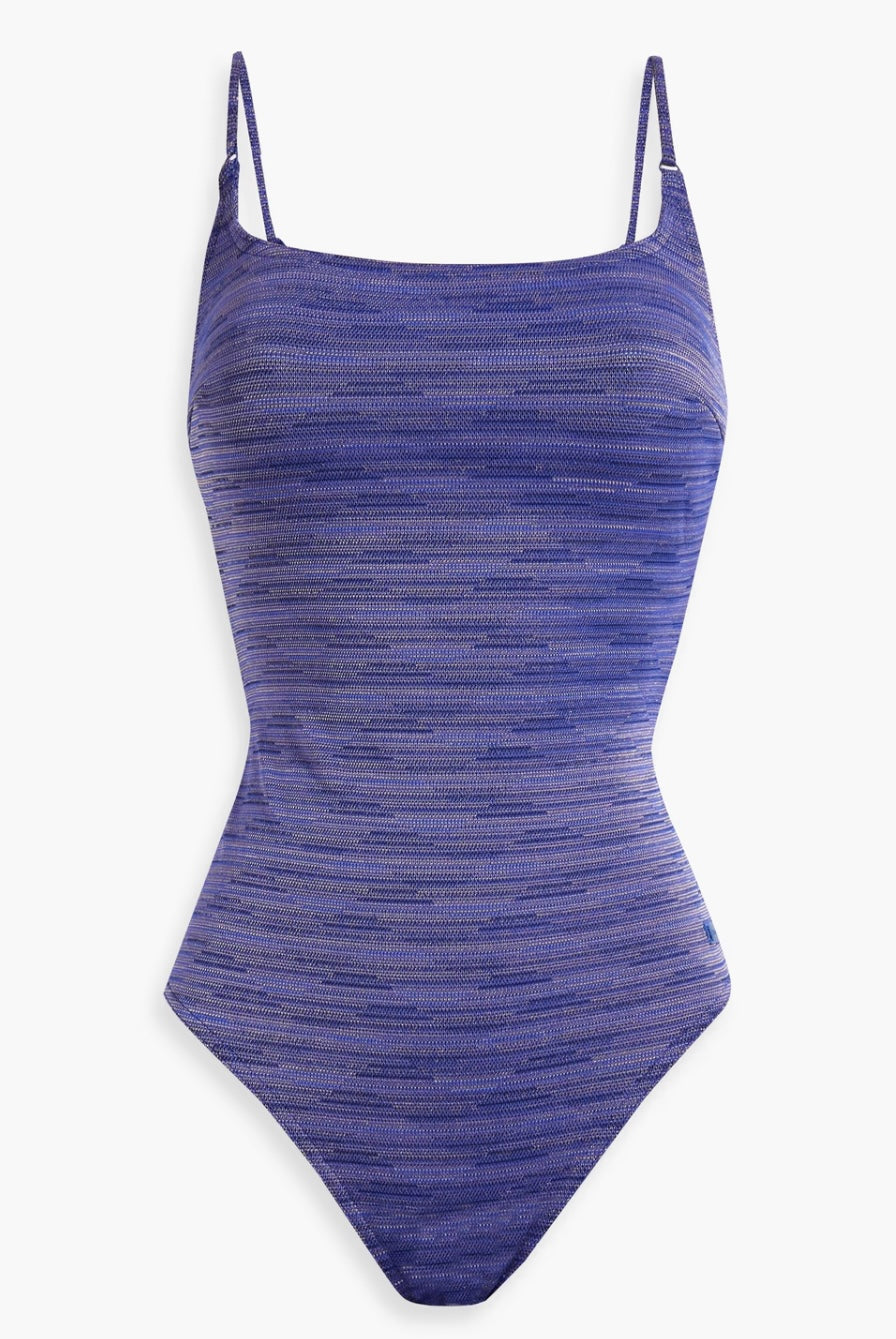 ZIMMERMANN
Metallic stretch-jacquard swimsuit