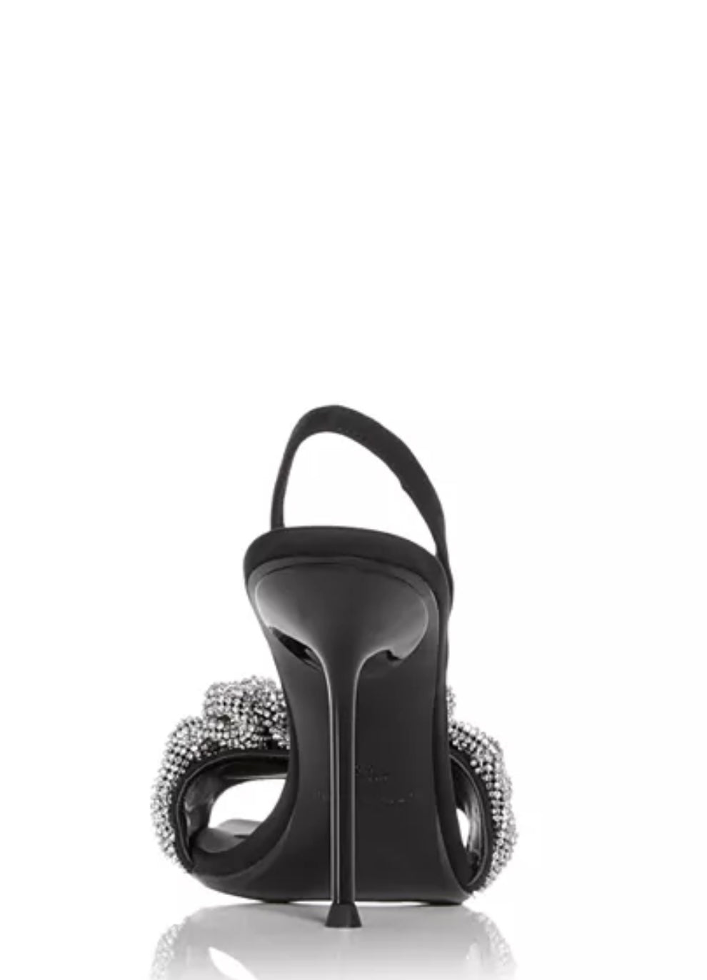 Alexander Wang Women's Julie Scrunchie Embellished Slingback High Heel Sandals