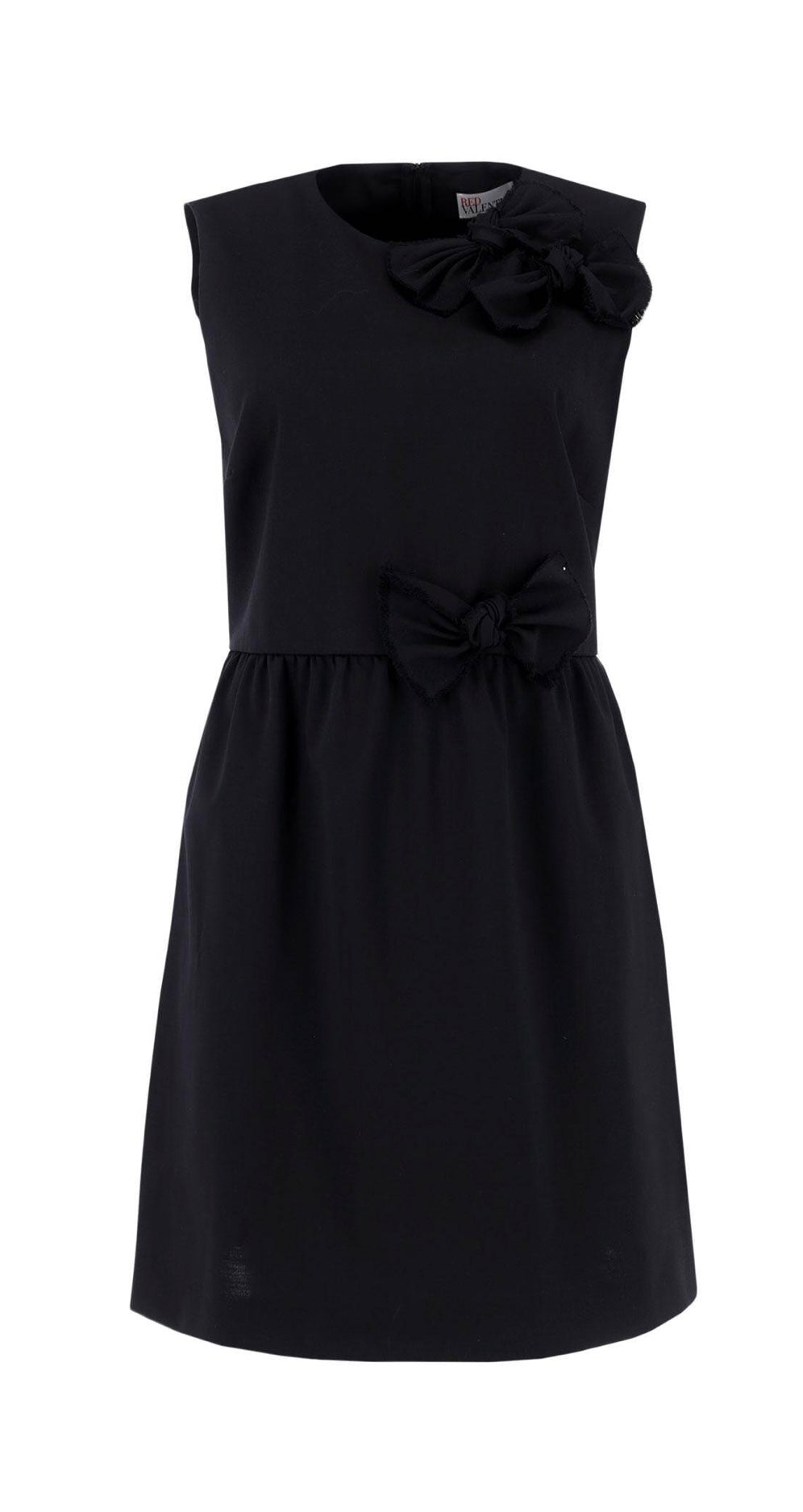 Red Valentino Sleeveless Bow Mini Dress