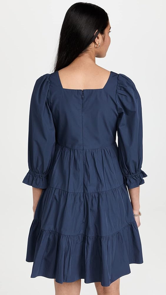MADEWELL baby doll style poplin dress