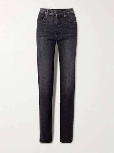 Mother The Rambler Zip Ankle In Dark Grey Wash Jeans