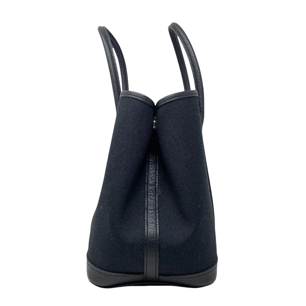 Preloved HERMES the garden party bag in black