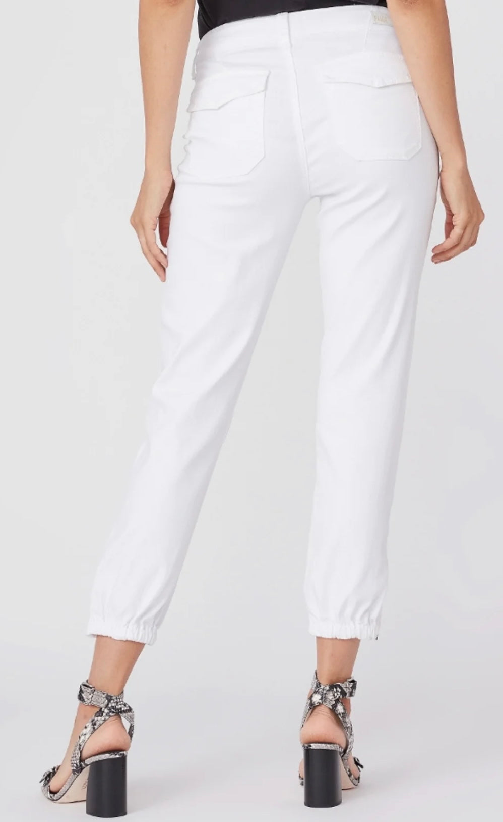 PAIGE MAYSLIE JOGGER -CRISP WHITE