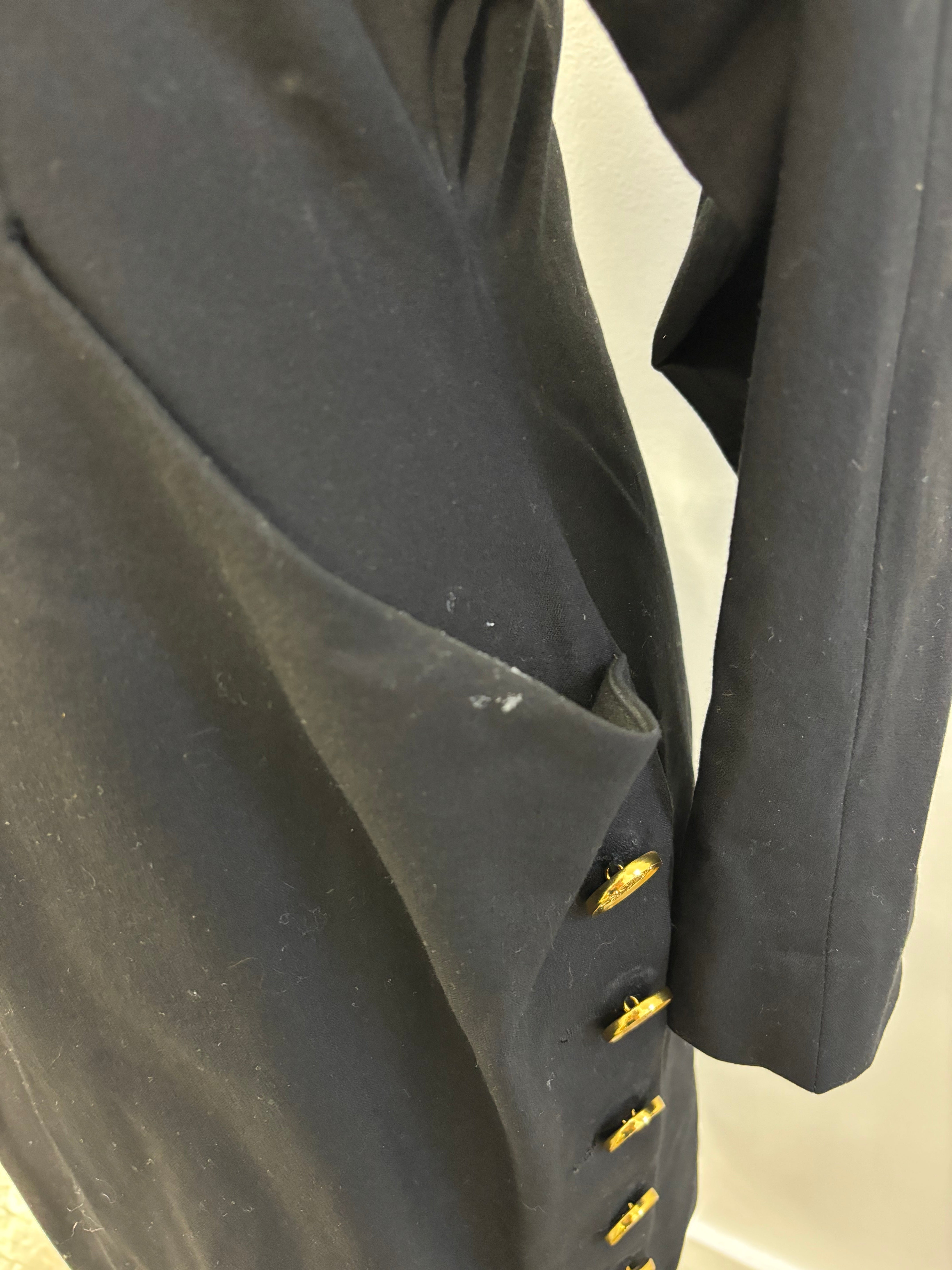 Smythe Pocket Dress with Gold Buttons