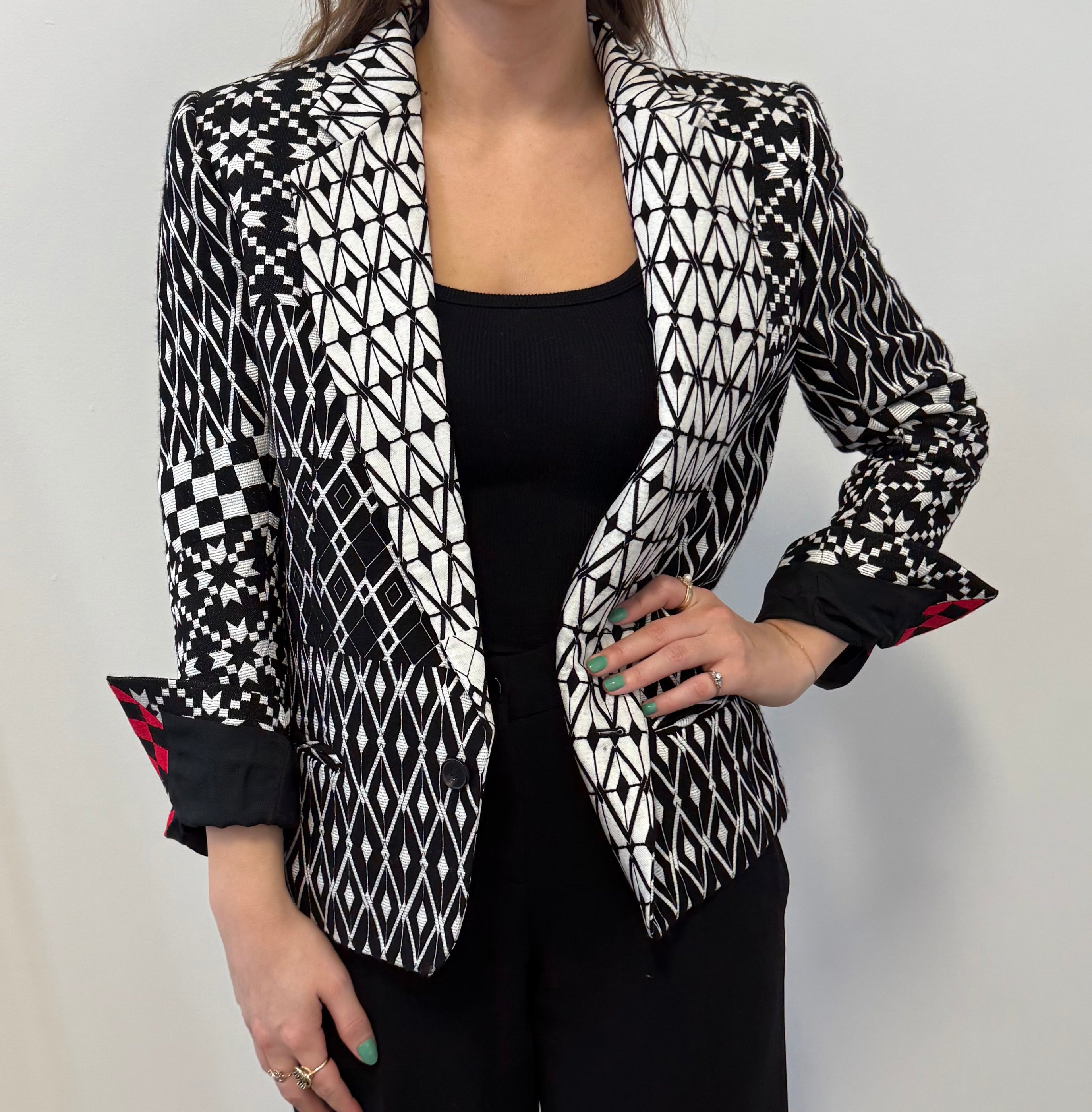 Haider Ackermann - Patterned Blazer