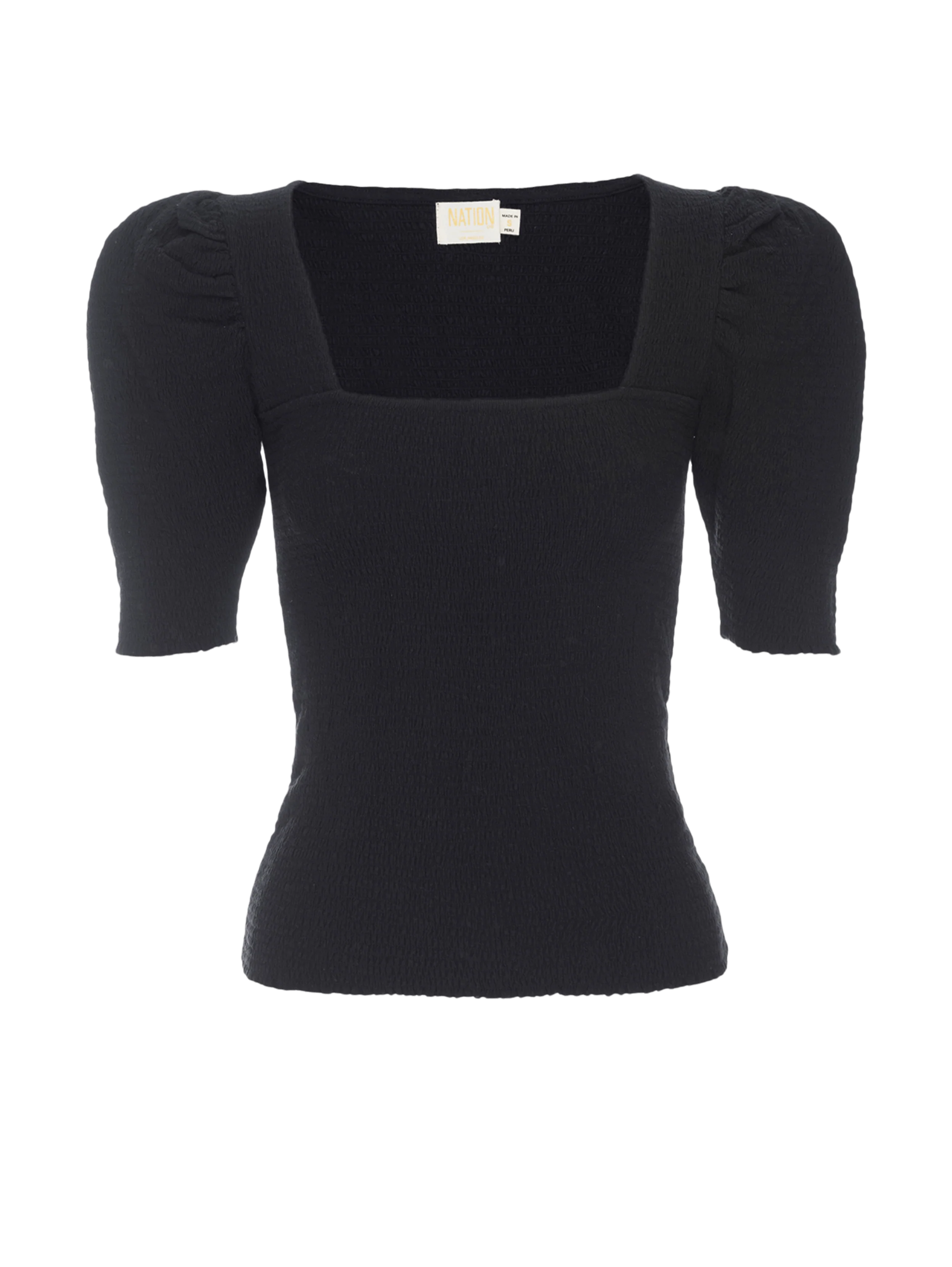 Nation LTD Zandra Smocked Tee
