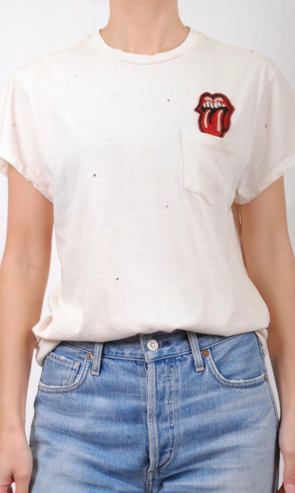 MADEWORN Rolling Stones graphic tee