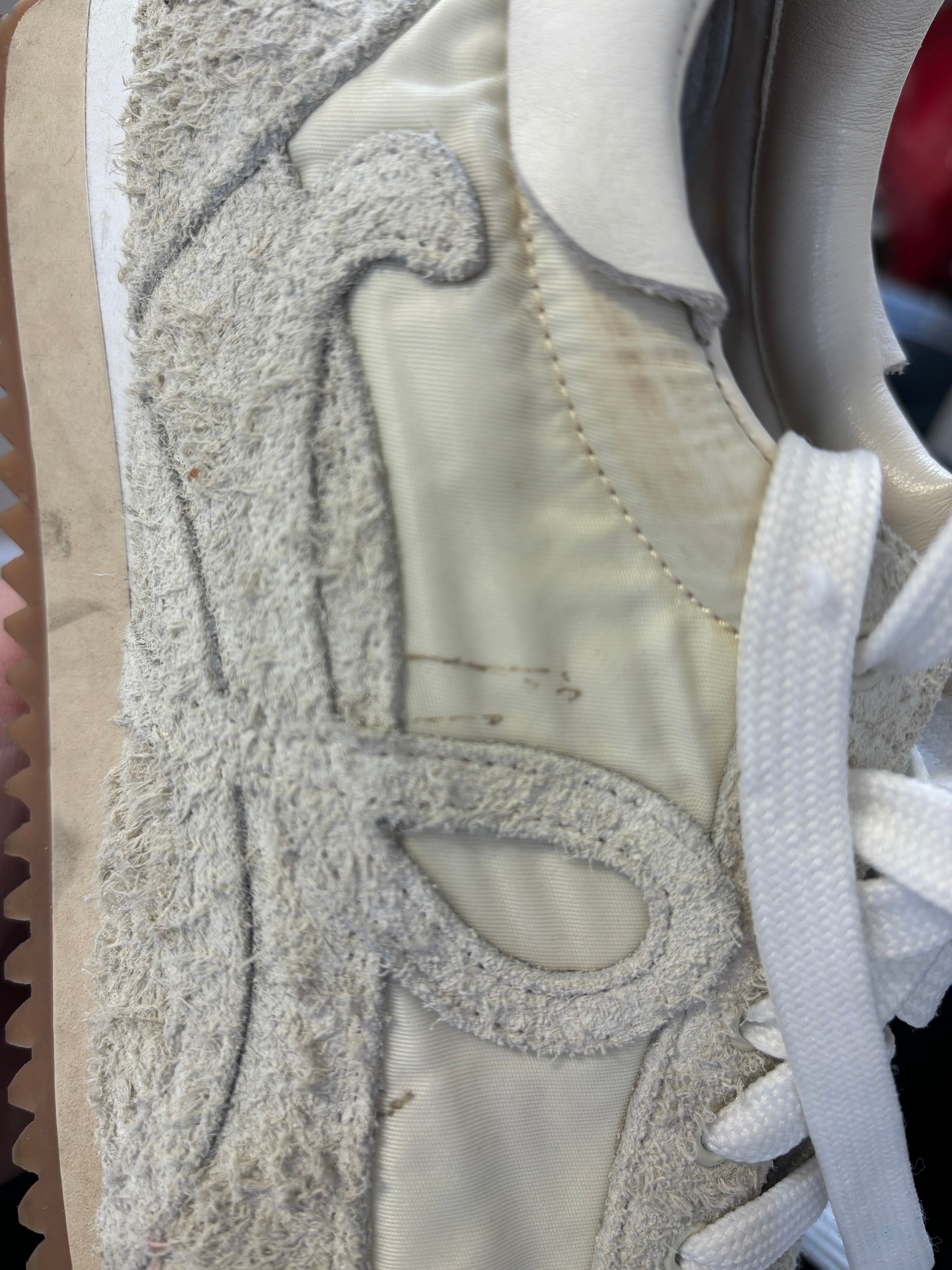 LOEWE sneakers, cream/beige with brushed suede