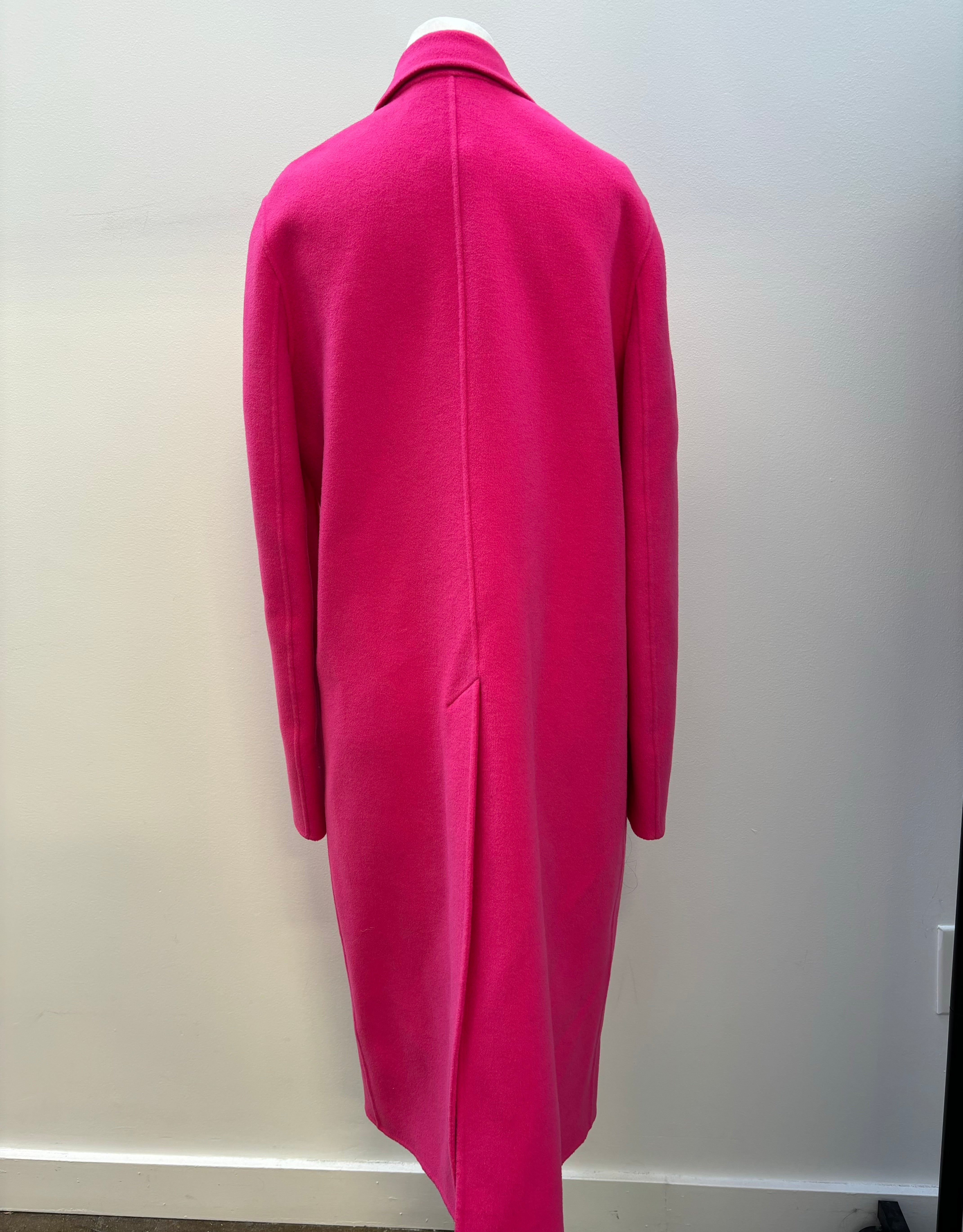 Max Mara Sportmax - hot pink Wool Coat
