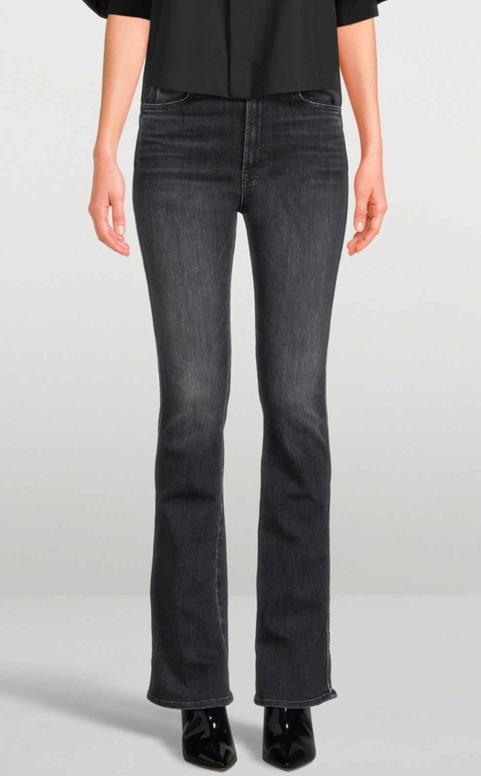 MOTHER
High-Waisted Smokin' Double Heel Flare