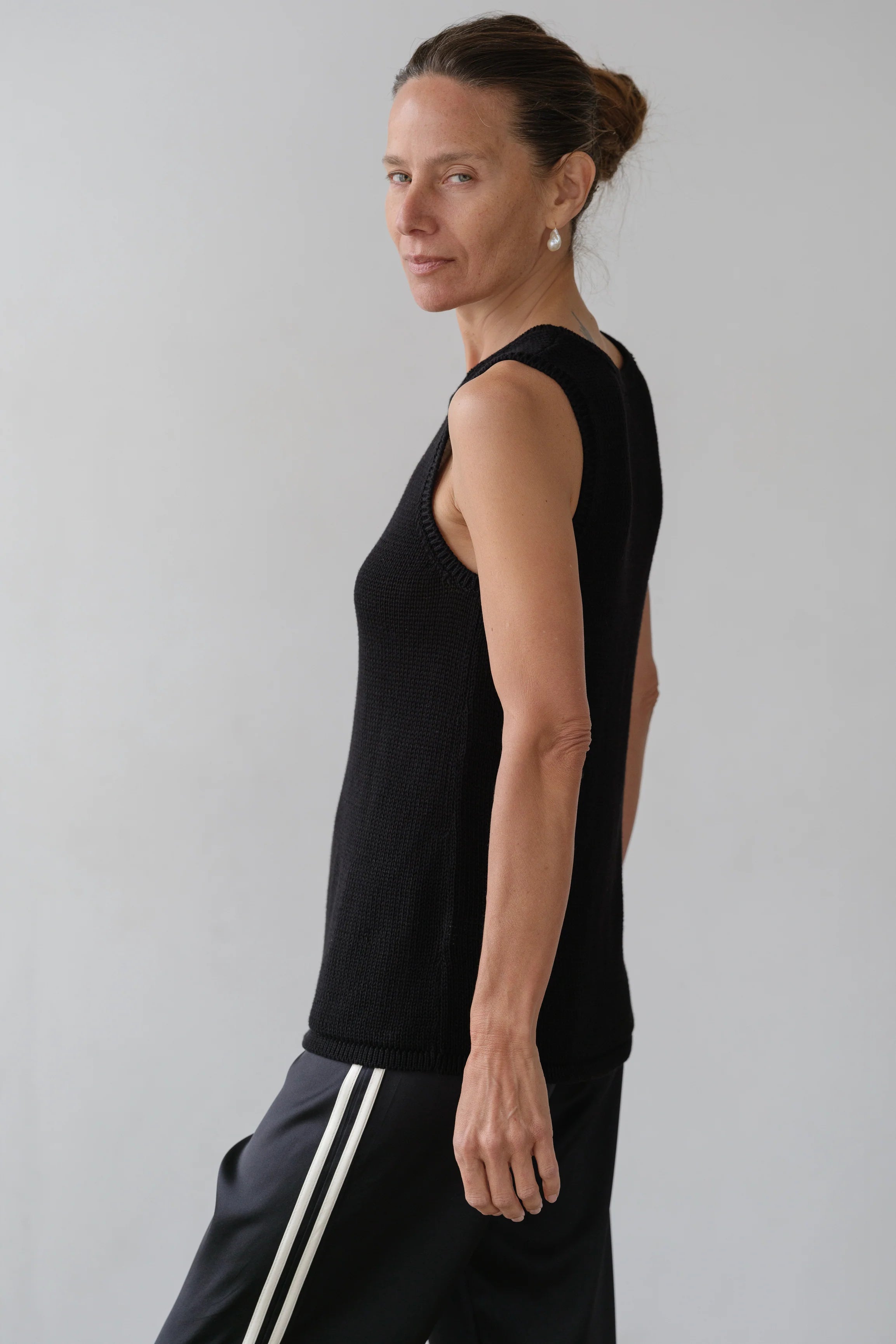 DONNI knit vest/tank top NWT 100% cotton