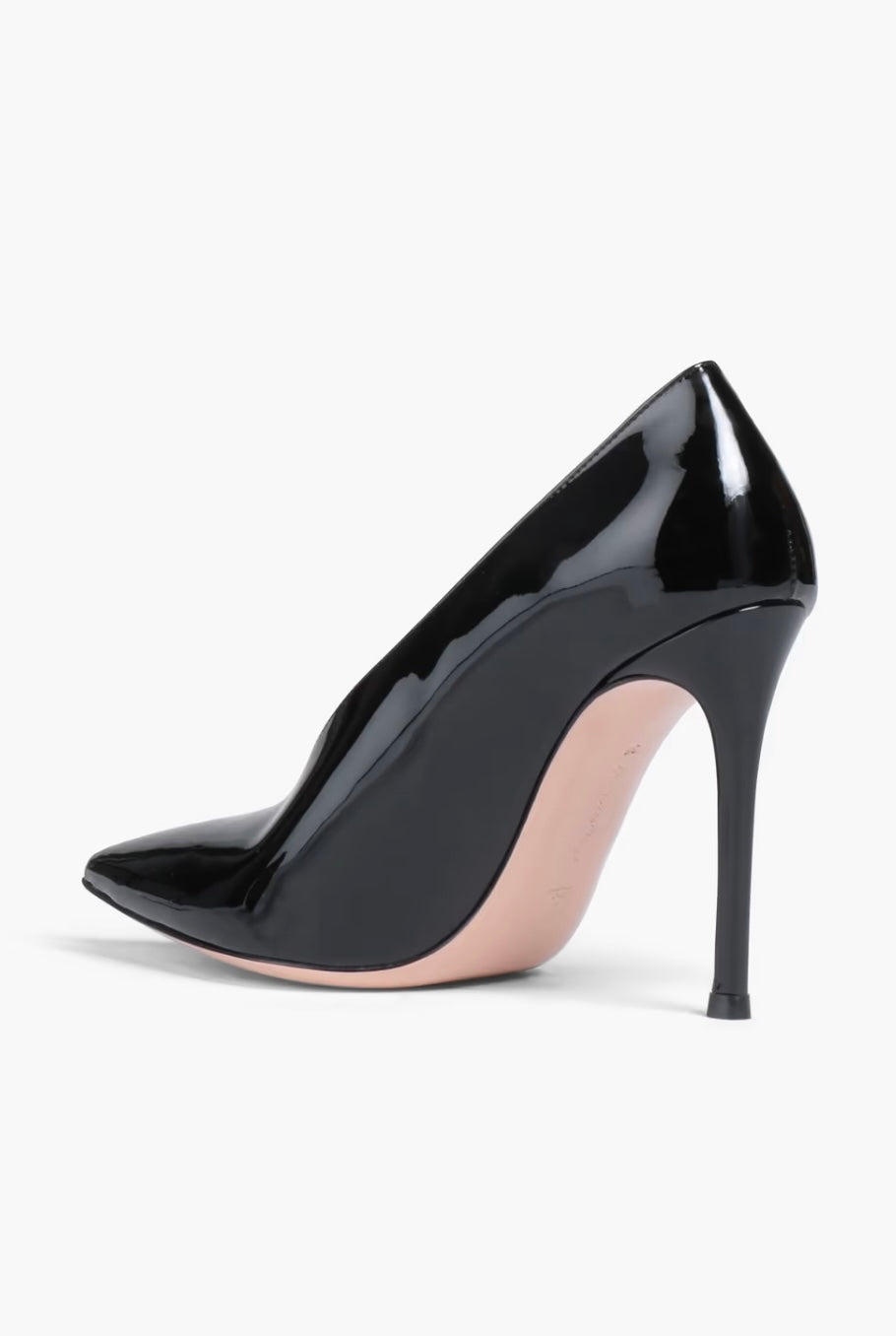 GIANVITO ROSSI
Deela patent-leather and PVC pumps