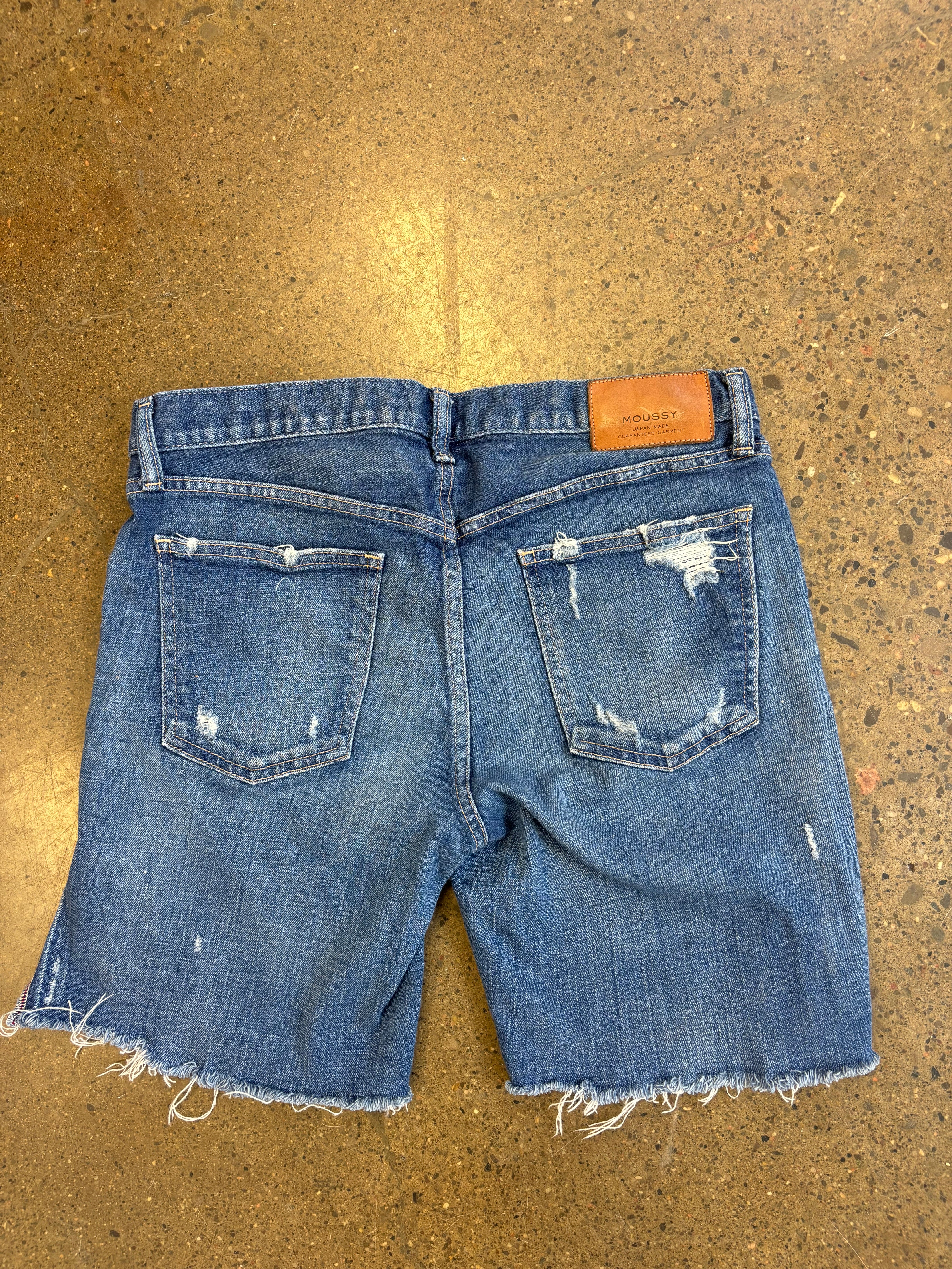 Moussy Bermuda Shorts with Side Slits