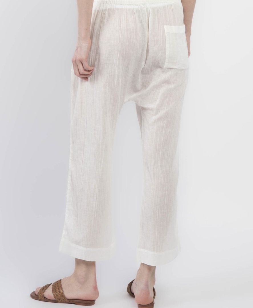 The Great Drop Crotch Cotton Gauze Pants